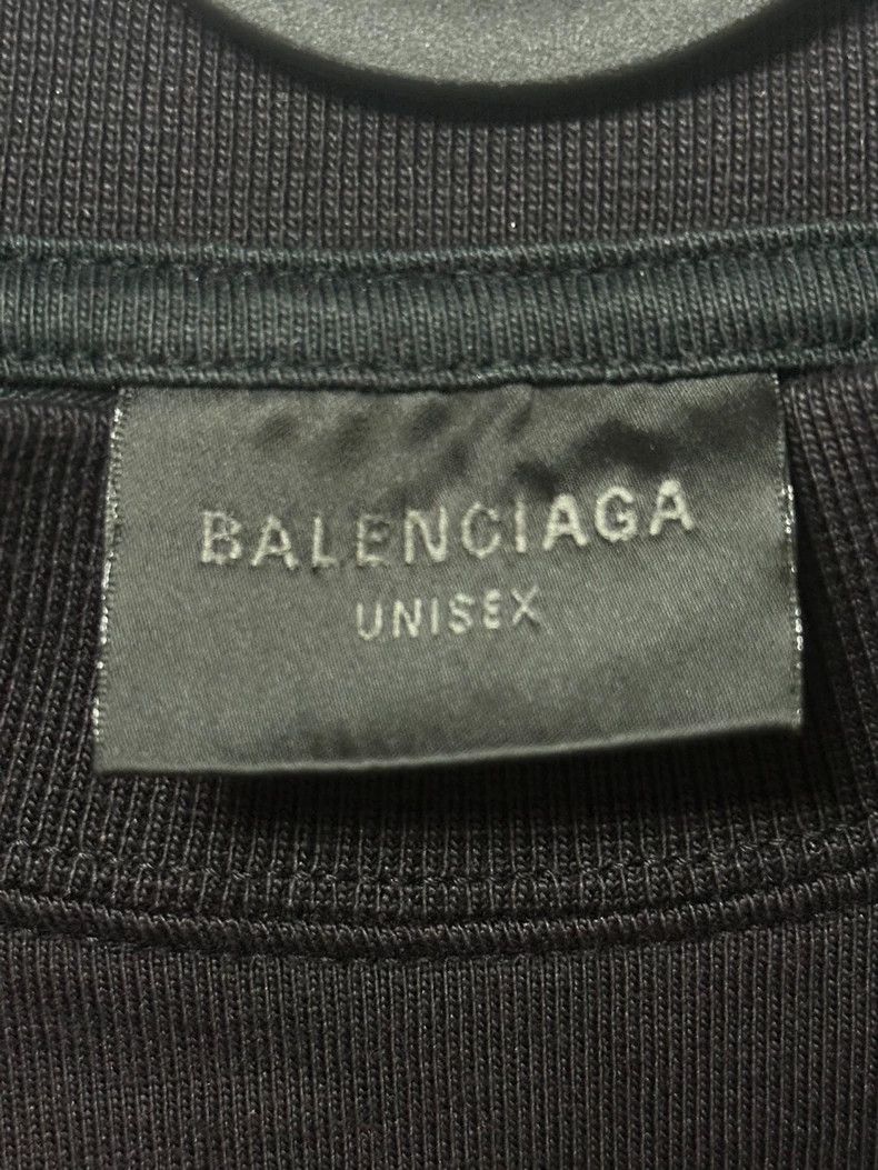 Balenciaga Balenciaga Black Post-it Short Sleeve Size US M / EU 48-50 / 2 - 8 Thumbnail