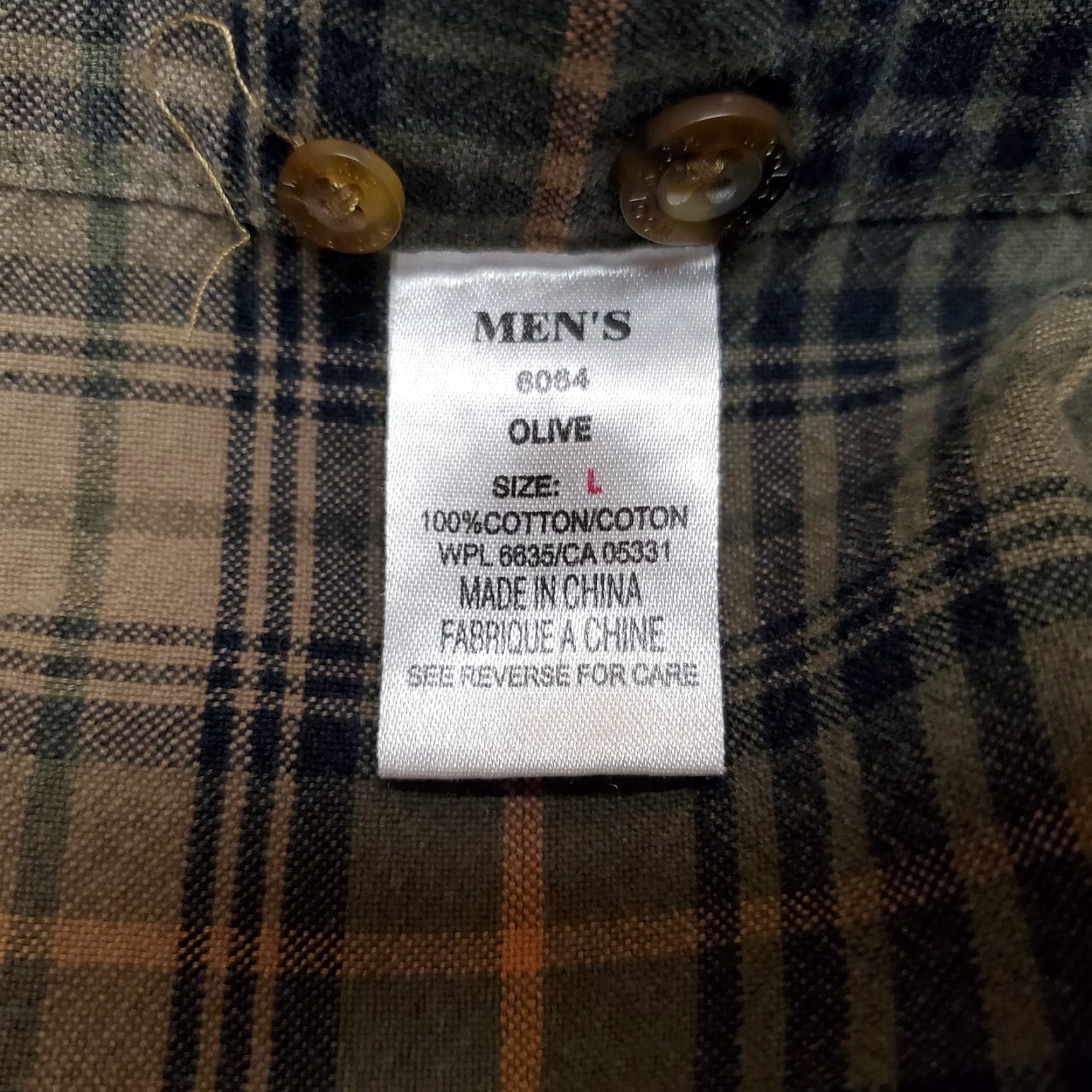 Vintage VINTAGE Woolrich Shirt Mens Large Olive Plaid Long Sleeve 100% Cotton Outdoor Cabin Camp Shirts Mens Large Olive Plaid Long Sleeve Cotton Outdoor Camp Size US L / EU 52-54 / 3 - 4 Thumbnail