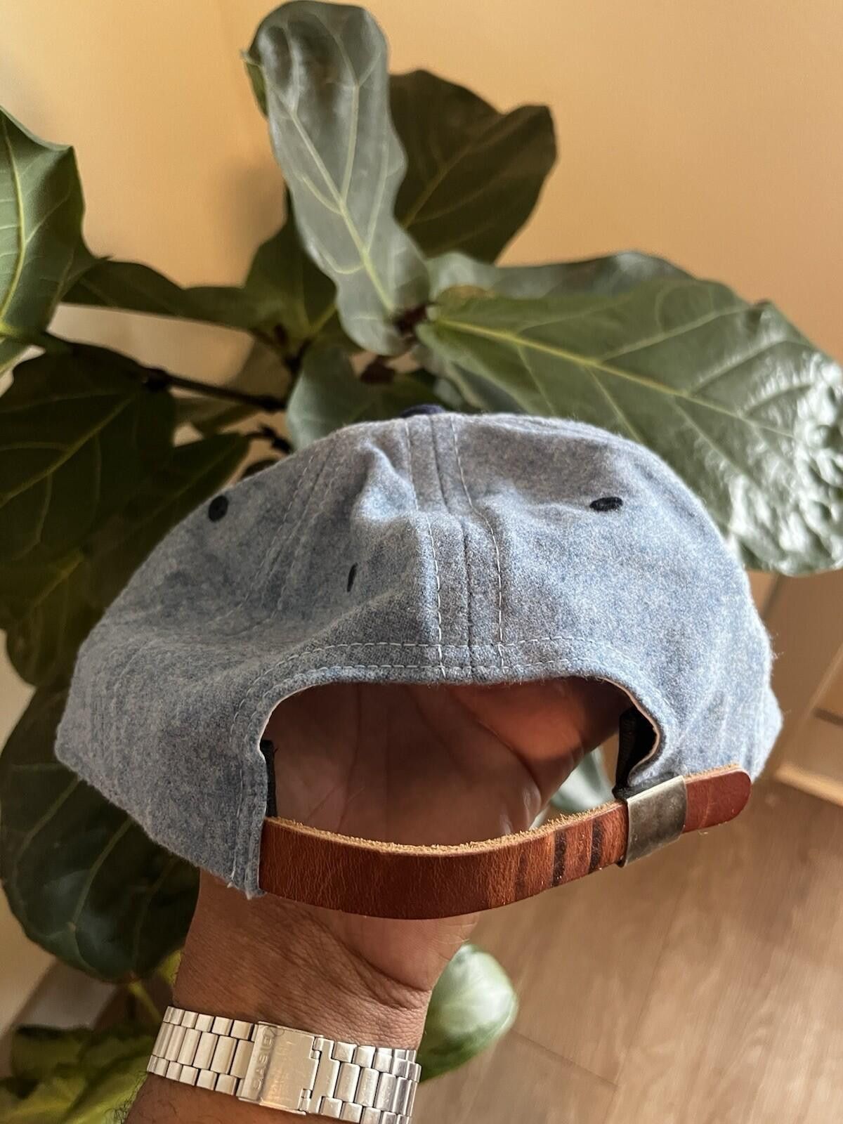 Ebbets Field Flannels Ebbets Field Flannels TX Texas Hat Blue Gray Wool Strapback Size ONE SIZE - 2 Thumbnail