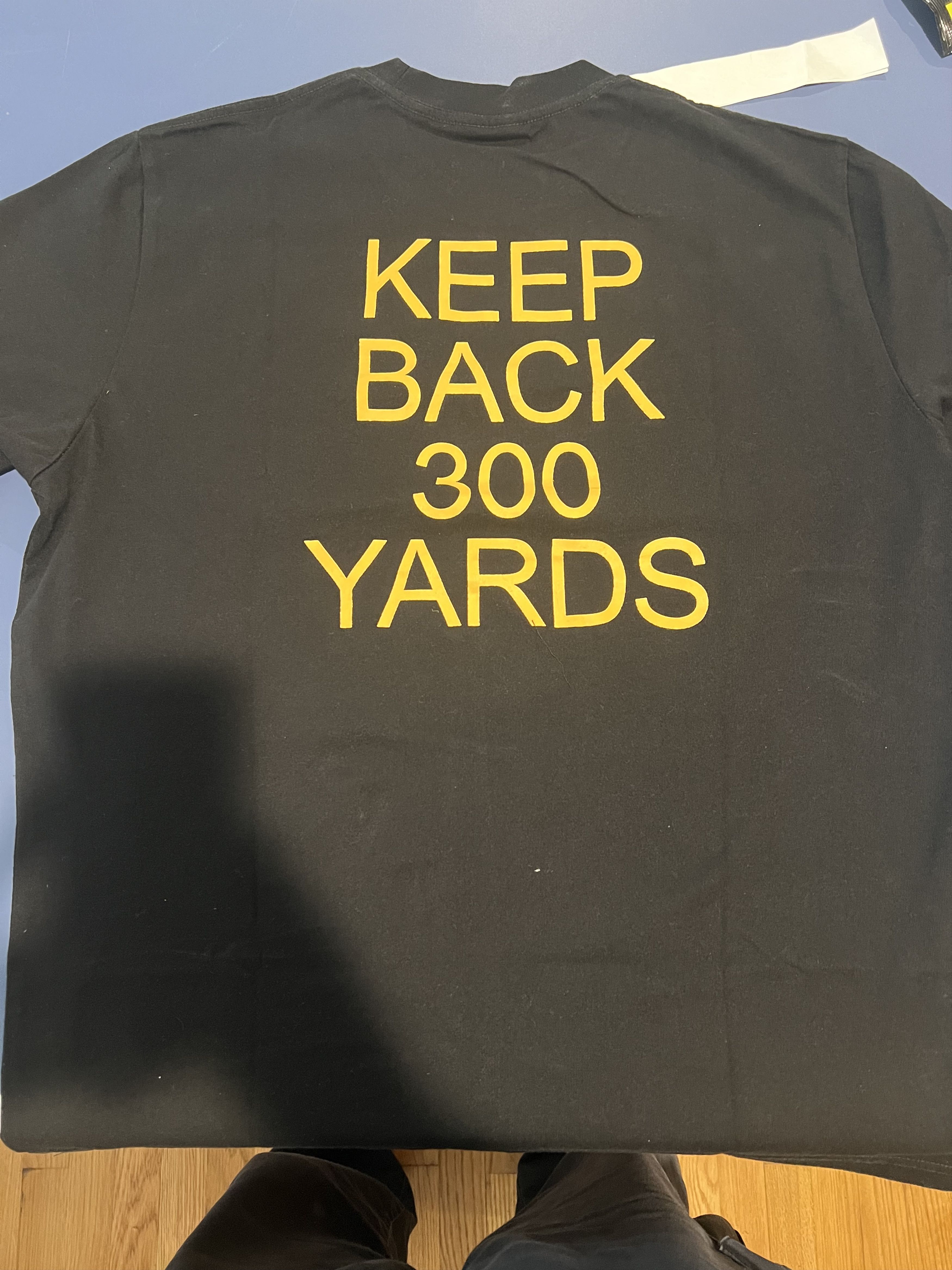 Metalwood Studio 300 Yards Logo Print T-Shirt Size US M / EU 48-50 / 2 - 2 Thumbnail