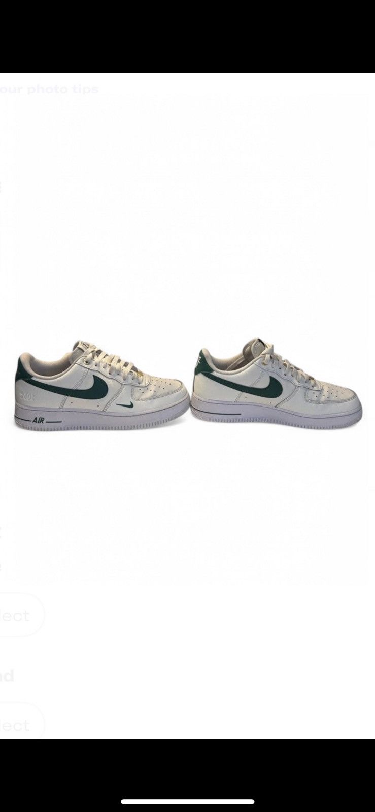 Nike Nike Men’s Air Force 1 07 LV8 Sneakers Malachite 10.5 Size US 10.5 / EU 43-44 - 1 Thumbnail