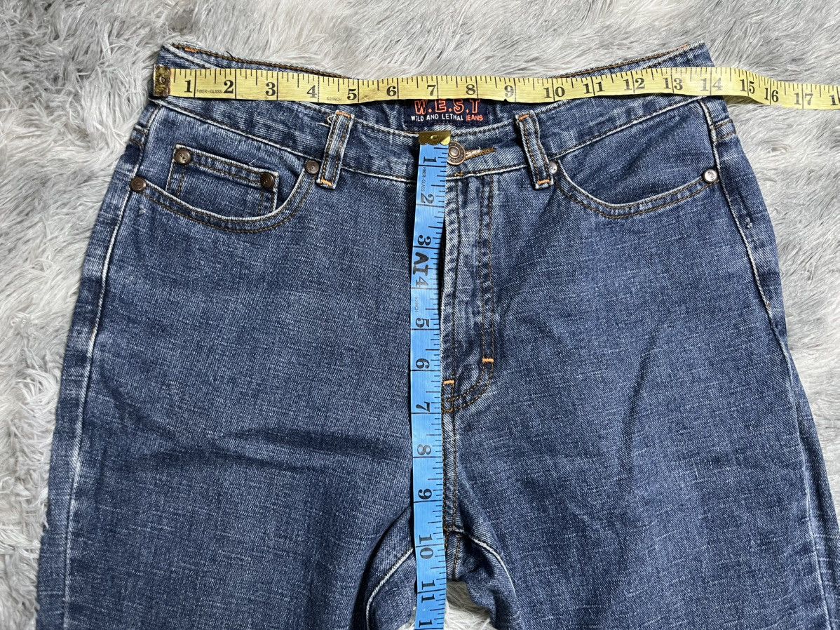 W&LT Vintage Wild and Lethal trash flare jeans Size 28" / US 6 / IT 42 - 16 Thumbnail