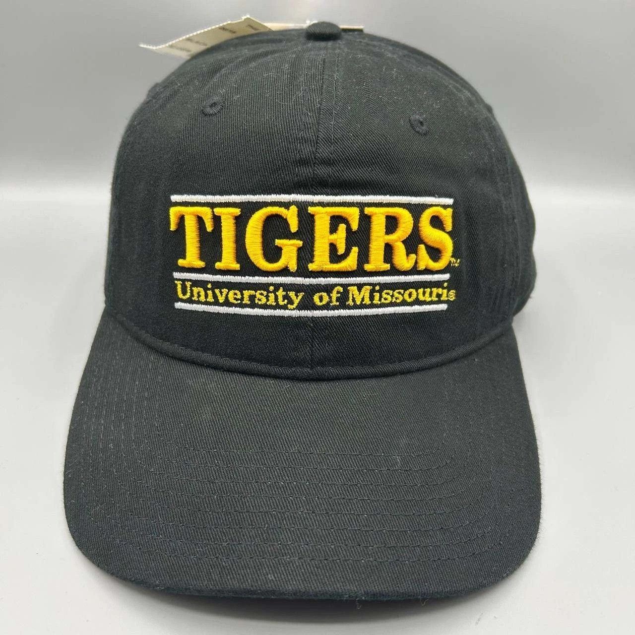 The Game Vintage Missouri Tigers Hat Men Black NCAA Strap Back Cotton Size ONE SIZE - 1 Thumbnail