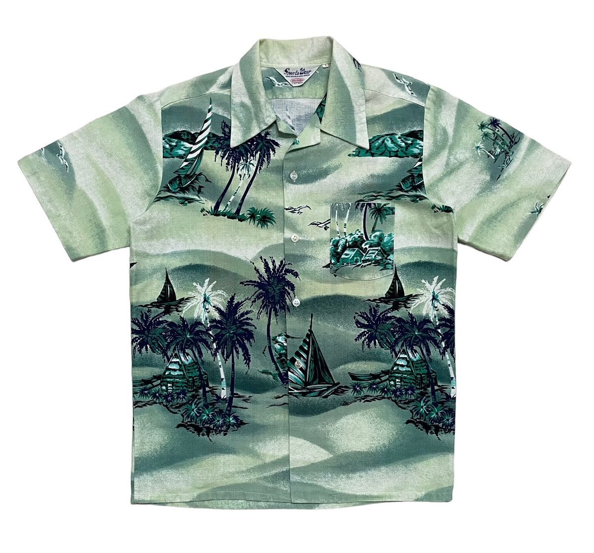 Vintage Vintage 60s 70s Shochiku Hawaii Shirt (Rare Japanese) Size US L / EU 52-54 / 3 - 1 Thumbnail