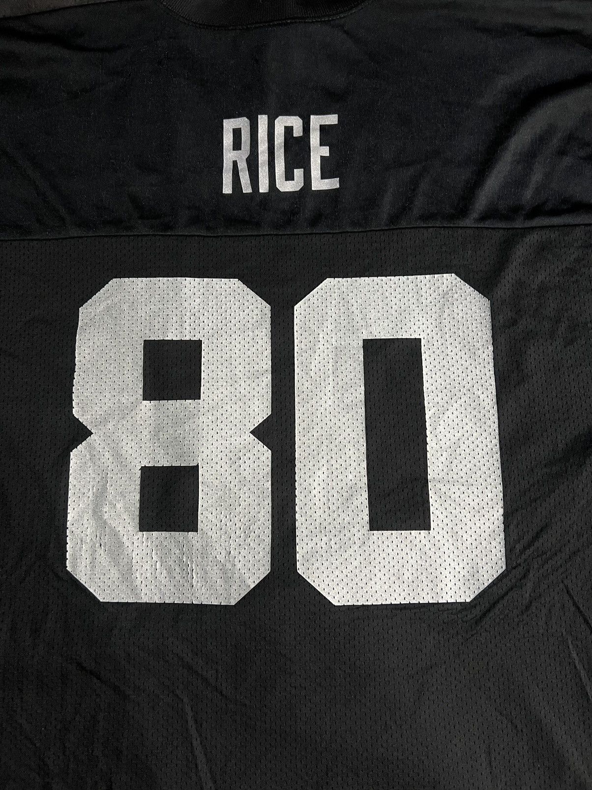 Reebok Jerry Rice #80 Vintage Raiders Reebok NFL Jersey ‼️‼️‼️ Size US XL / EU 56 / 4 - 4 Thumbnail