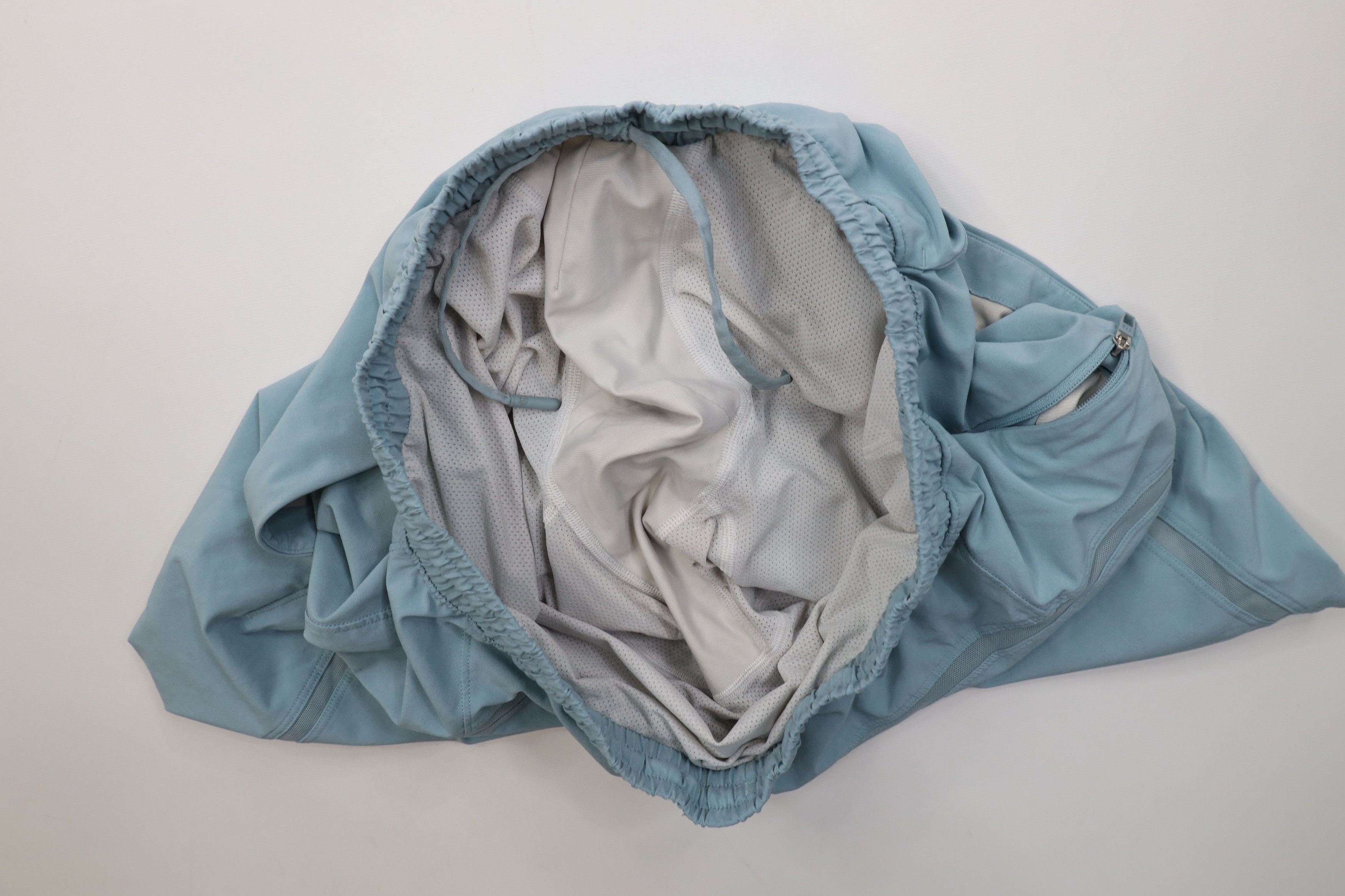 Lululemon Lululemon Pacebreaker Gym Running Jogging Shorts Light Blue Size US 34 / EU 50 - 7 Thumbnail