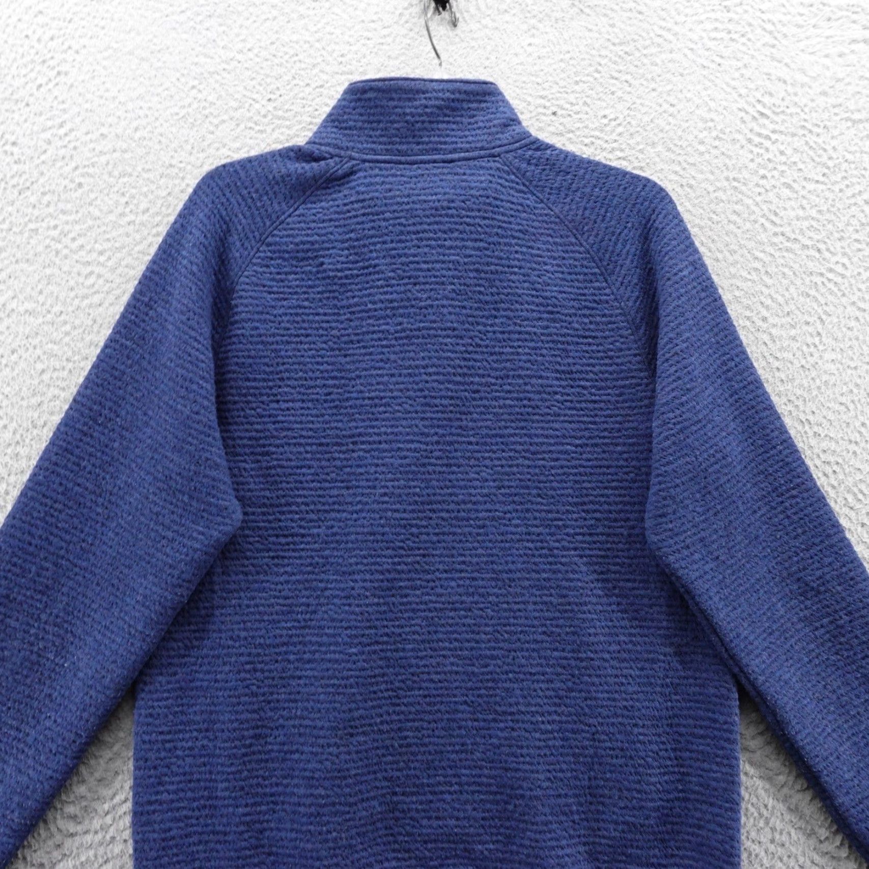 Vintage VRST Mens Blue Textured Quarter Zip Pullover Sweatshirt Small NEW 8 Size US S / EU 44-46 / 1 - 4 Thumbnail