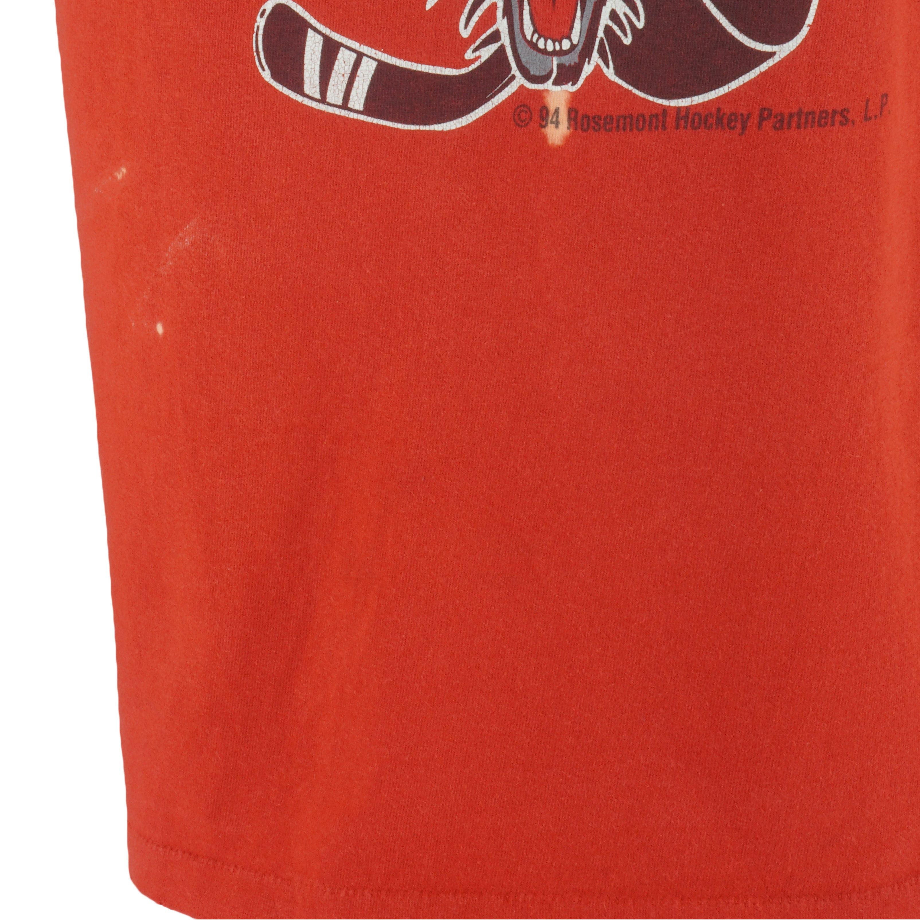 Vintage (Artex) - Chicago Wolves Single Stitch T-Shirt 1994 Size US XL / EU 56 / 4 - 3 Thumbnail