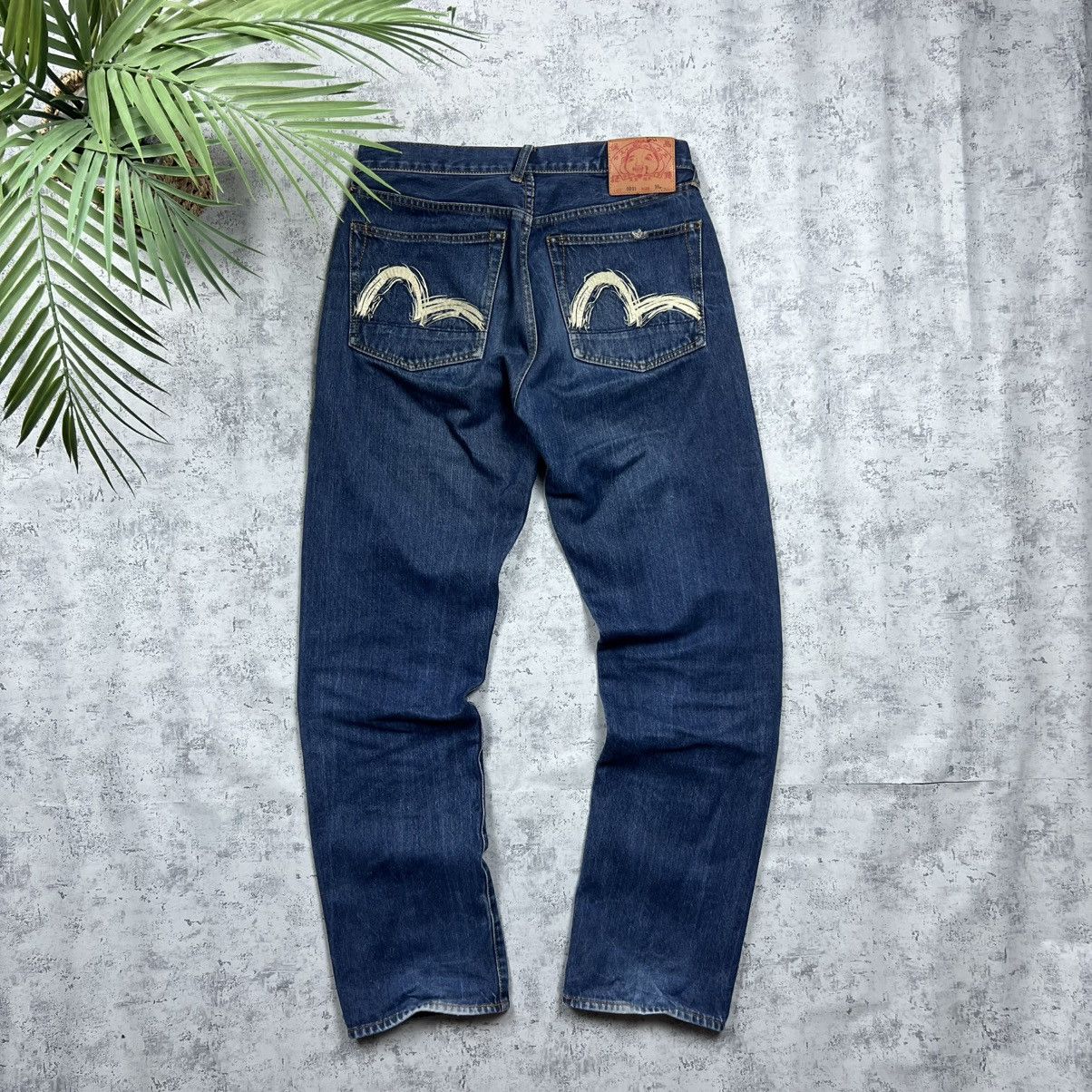Evisu 00s Evisu Embroidered Logo Vintage Selvedge Denim Pants Size US 30 / EU 46 - 1 Thumbnail