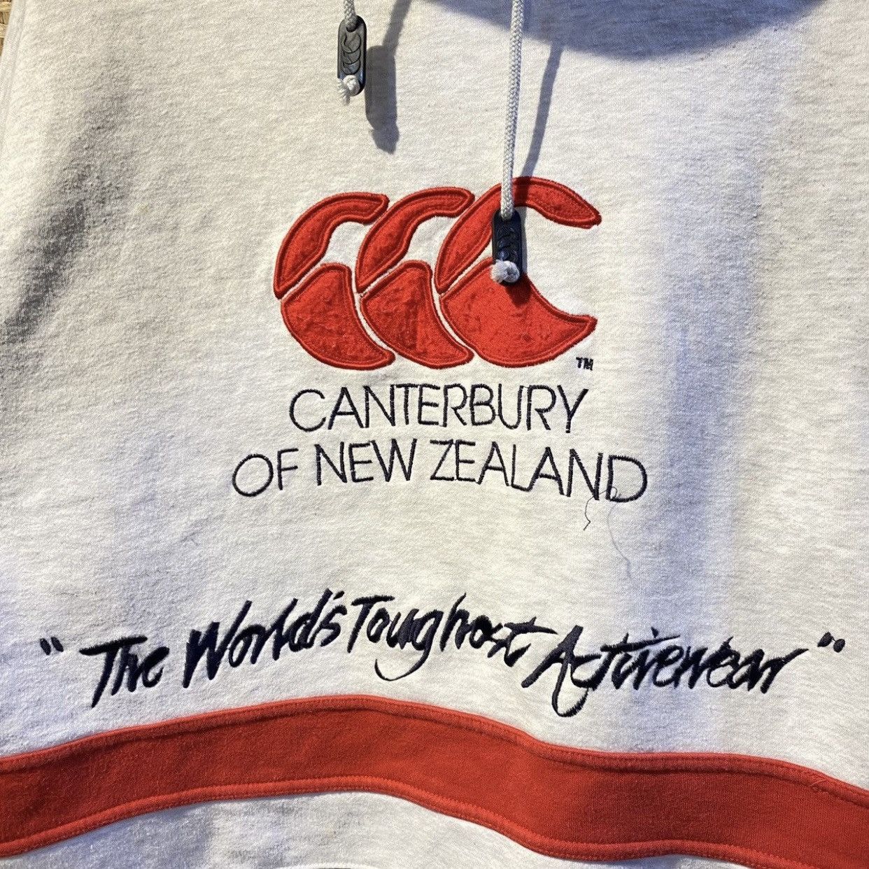 Canterbury of New Zealand Vintage 90's CANTERBURY Rugby Oversize Hoodies Size US L / EU 52-54 / 3 - 3 Thumbnail