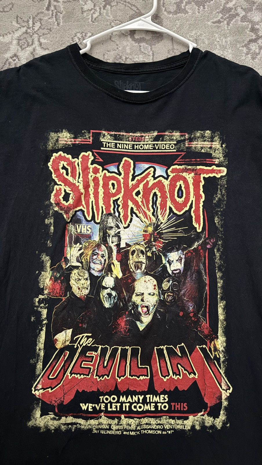 Slipknot Slipknot The Devil In I Tee Black Size L Size US L / EU 52-54 / 3 - 2 Thumbnail