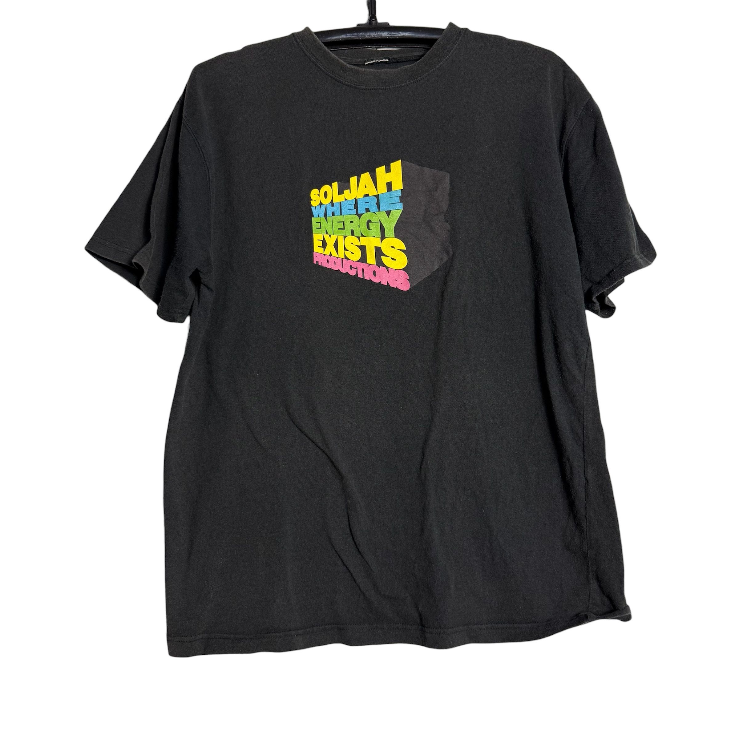 🔥RARE🔥Vintage Soljah Skateboard Spellout T-shirt