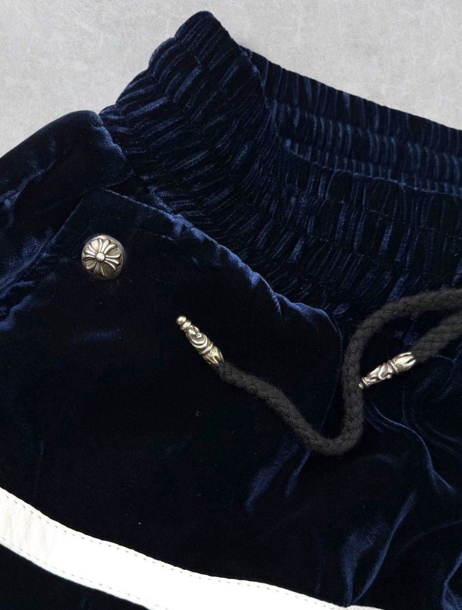 Chrome Hearts Chrome Hearts Velour leather track pants velvet So It Goes Size US 34 / EU 50 - 8 Thumbnail