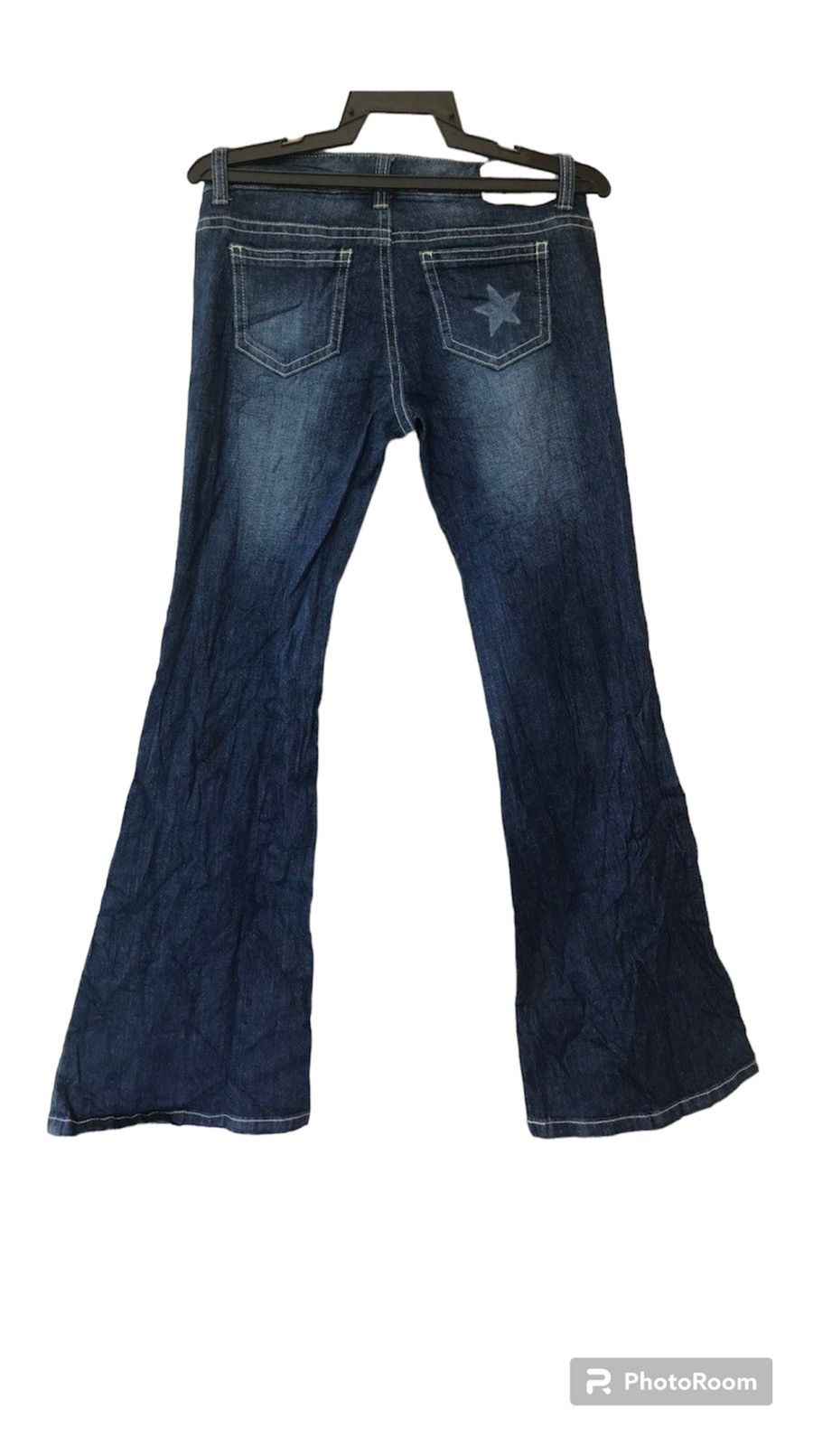 If Six Was Nine Dope Flare Jeans Bootcut Fashion Streetwear Size US 30 / EU 46 - 2 Thumbnail