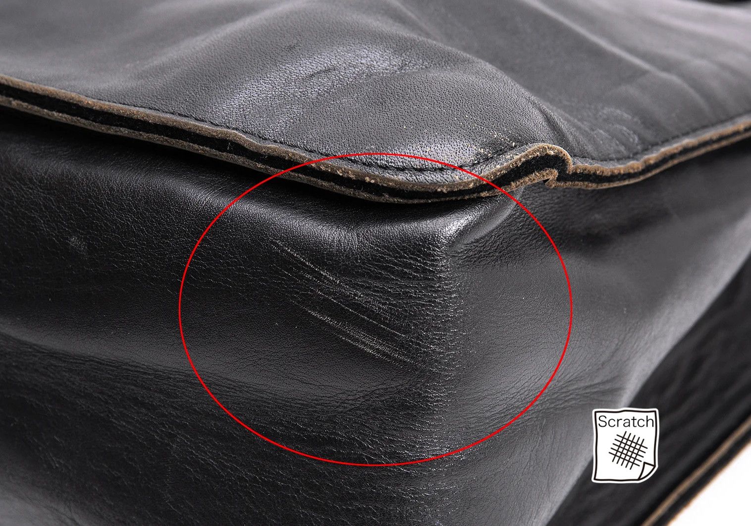Yohji Yamamoto Yohji Yamamoto Leather 2WAY Shoulder Bag Black Size ONE SIZE - 7 Thumbnail