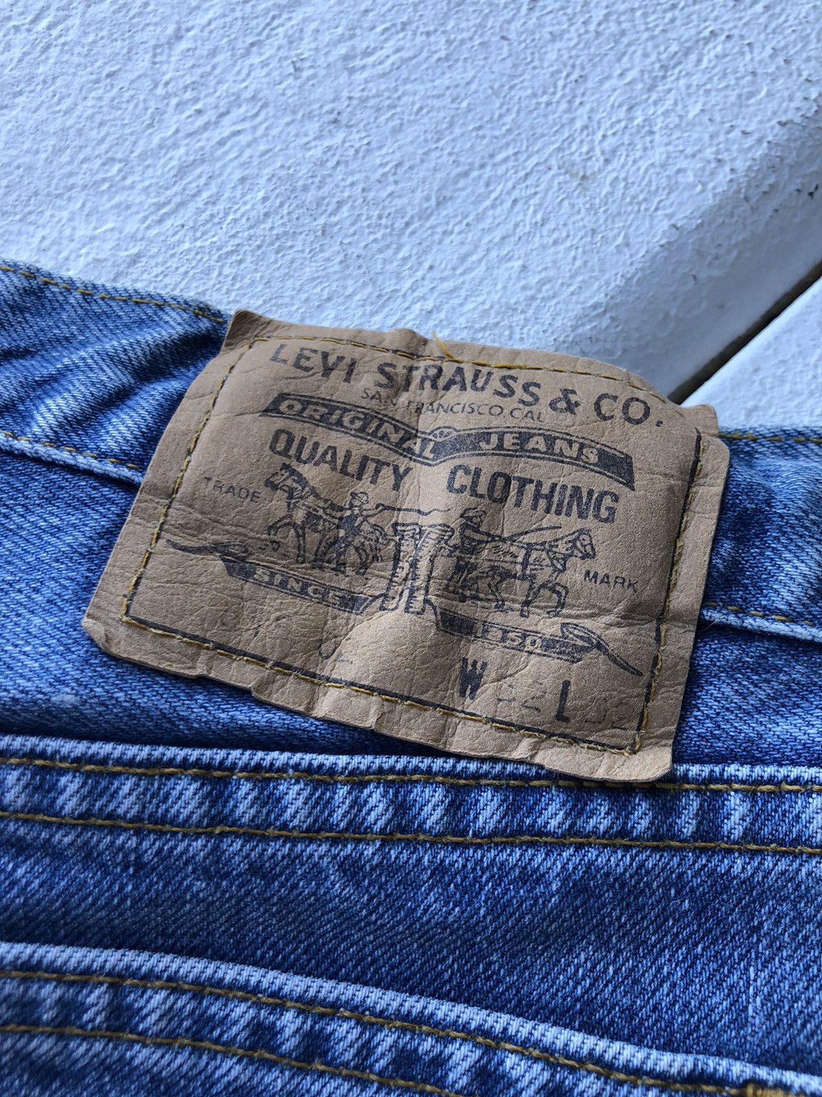 Levi's Very Rare Vintage 90s Levi’s Orange Tap opium Y2K baggy pant Size US 32 / EU 48 - 5 Thumbnail