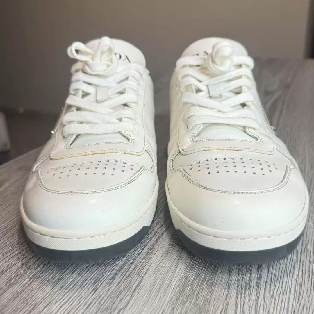Prada PRADA Downtown Triangle Logo Sneakers 41.5 EU Size US 8.5 / EU 41-42 - 2 Thumbnail