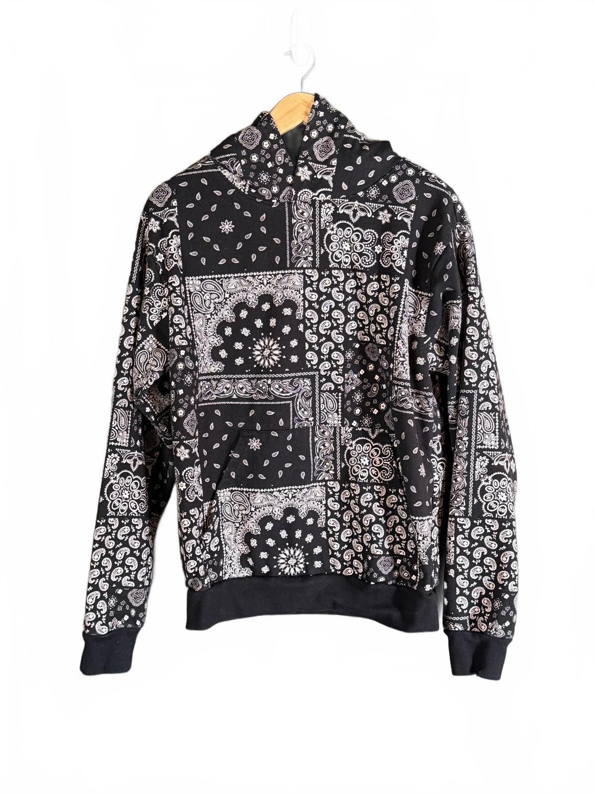 Talentless Talentless Black and White Bandana Print Hoodie Size US S / EU 44-46 / 1 - 1 Thumbnail