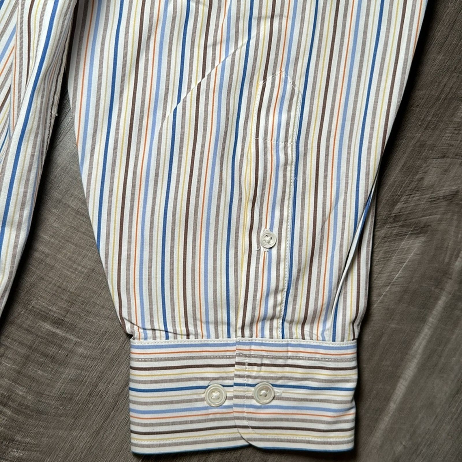 Faconnable Faconnable Long Sleeve Button Down - 2XL Size US XXL / EU 58 / 5 - 4 Thumbnail
