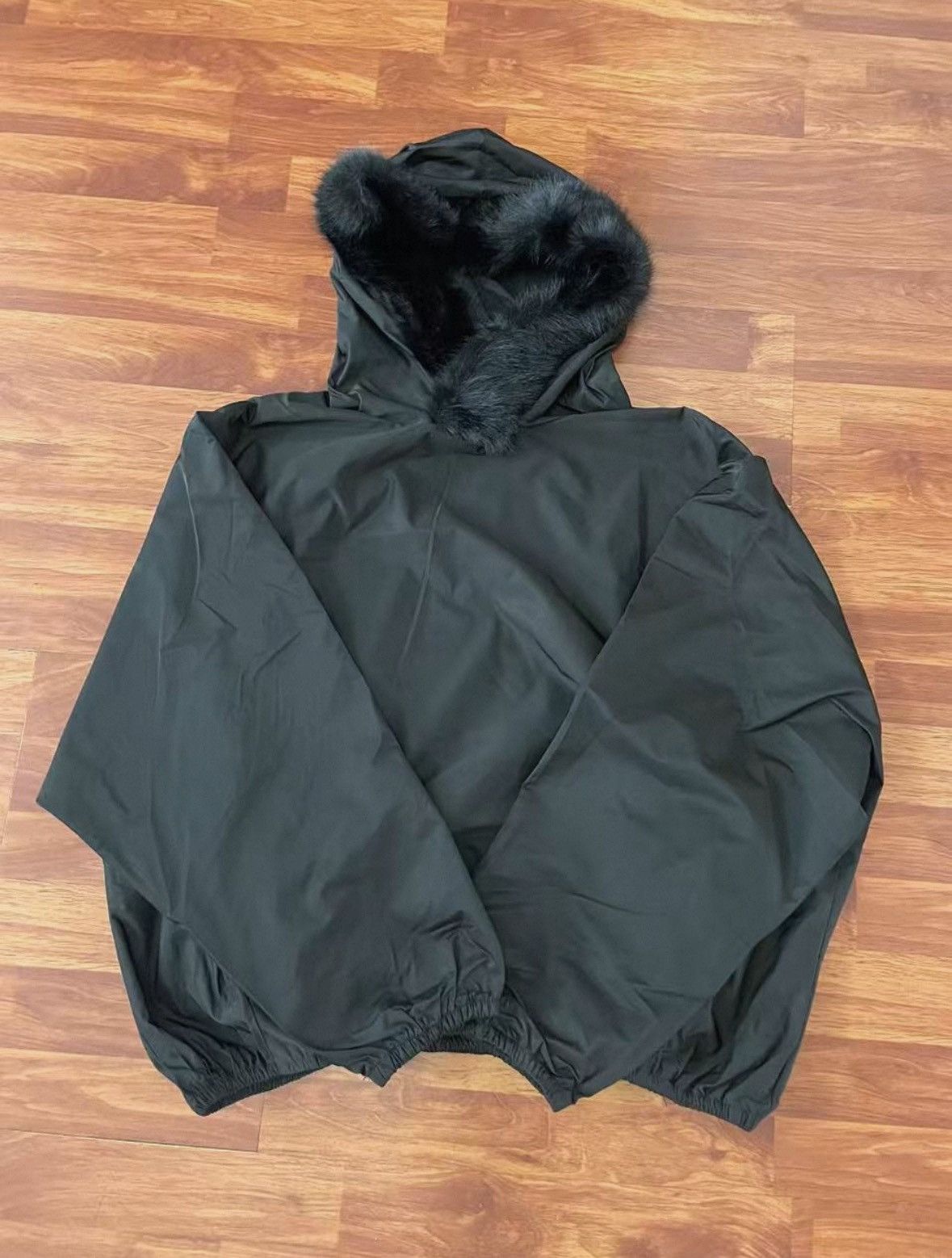 Yeezy YZY Pullover Fur Hoodie Size US XL / EU 56 / 4 - 2 Thumbnail