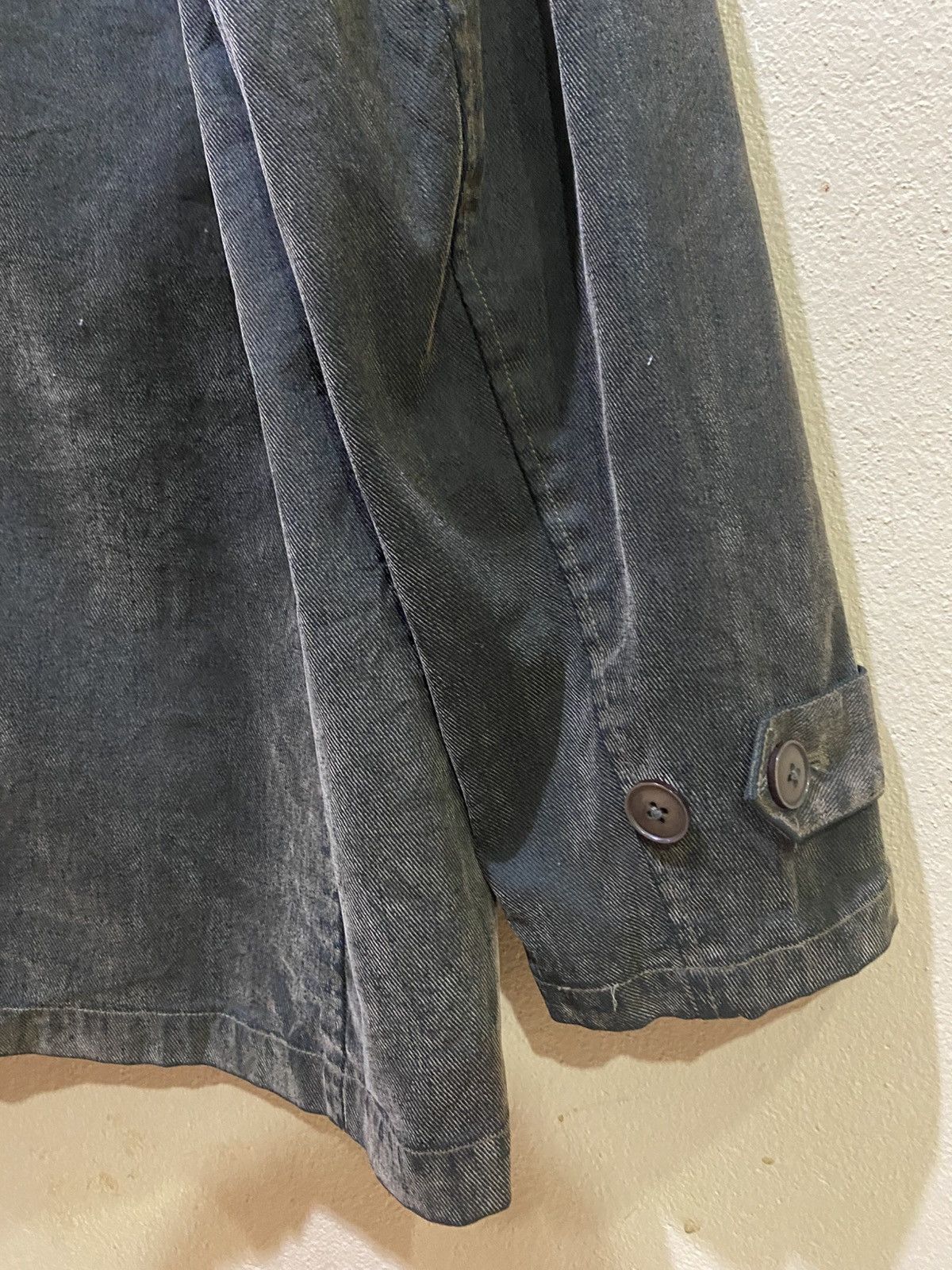 Japanese Brand Create Barefoot Denim Coat Jacket Size US L / EU 52-54 / 3 - 7 Thumbnail