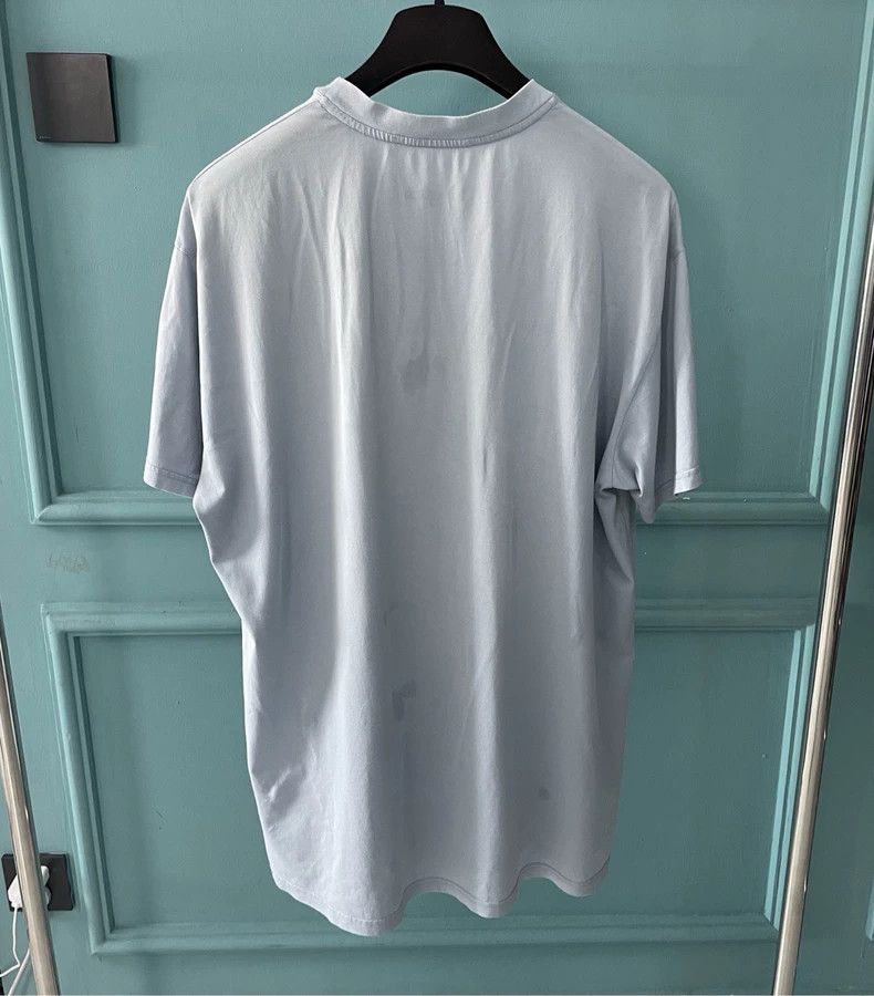 Givenchy Givenchy Haze Blue Chest Dissolved Logo Short Sleeve T-Shi Size US M / EU 48-50 / 2 - 2 Thumbnail