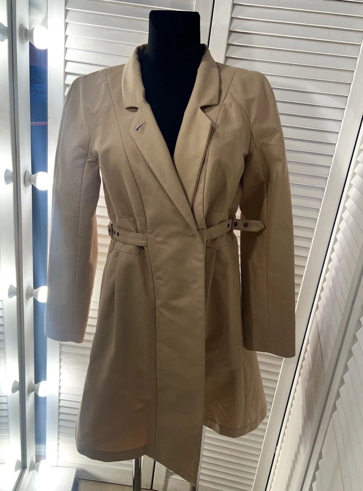 See by Chloe See by Chloé Women’s Trench Coat Cotton Camel – Size US 6 Size M / US 6-8 / IT 42-44 - 6 Thumbnail