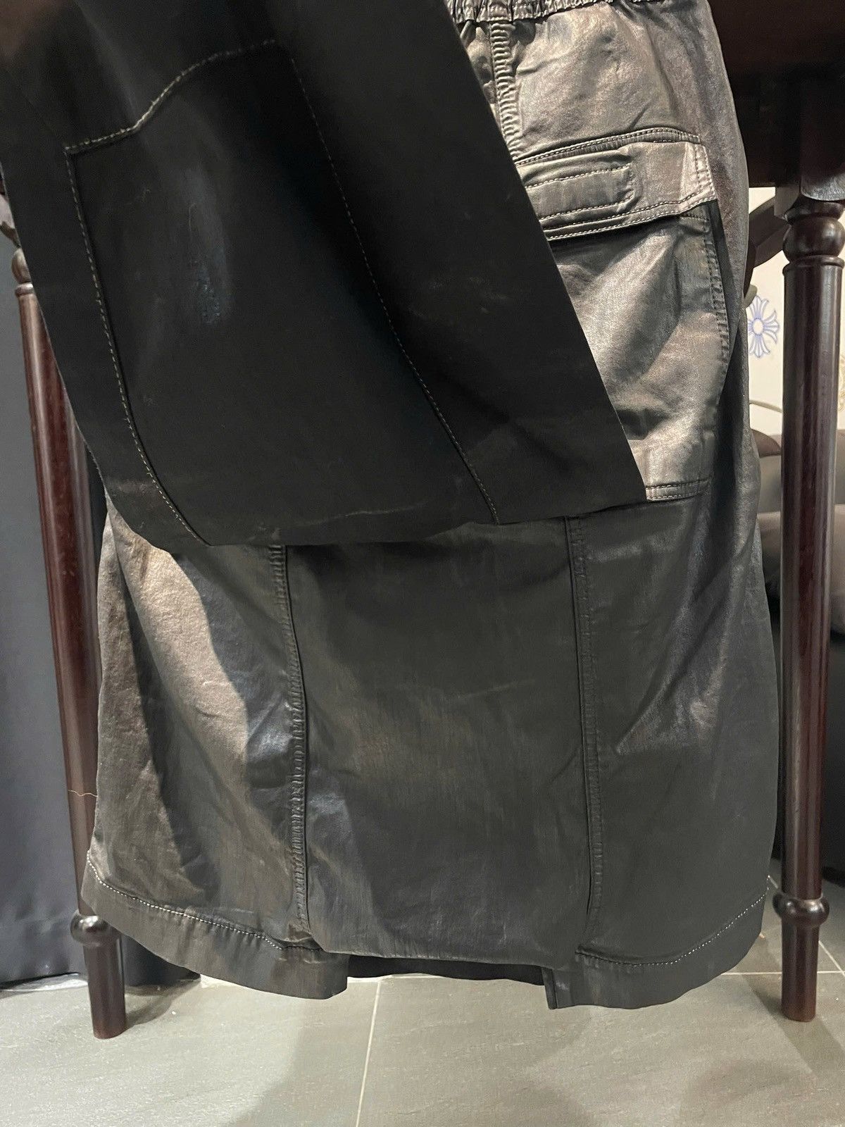 Rick Owens Drkshdw Rick Owens DRKSHDW SS16 Black Pod Short Size US 30 / EU 46 - 4 Thumbnail