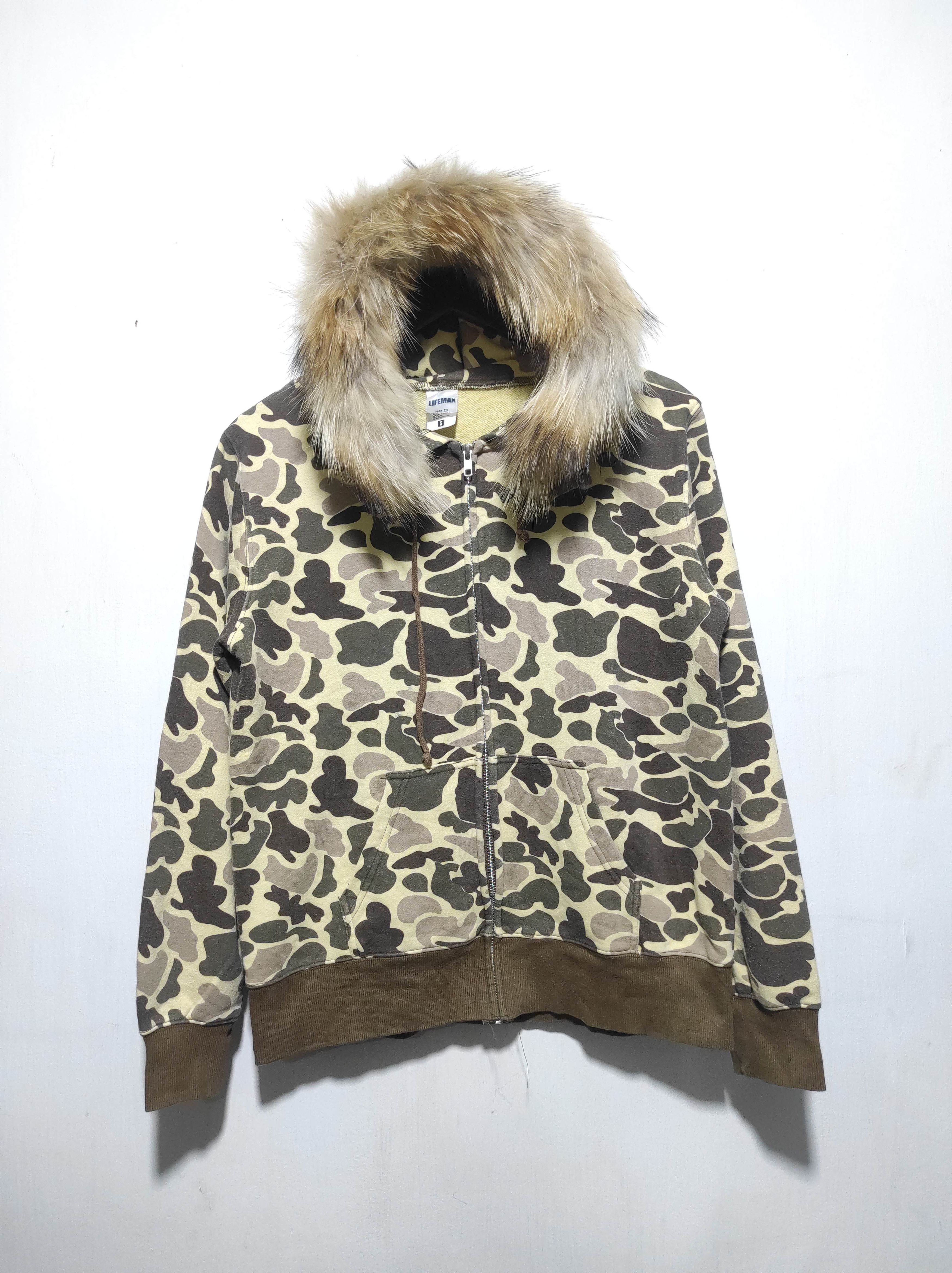 Hysteric Glamour Lifemarx Camo Zip Fur Hoodie i6w9 lgb style Size US S / EU 44-46 / 1 - 2 Thumbnail