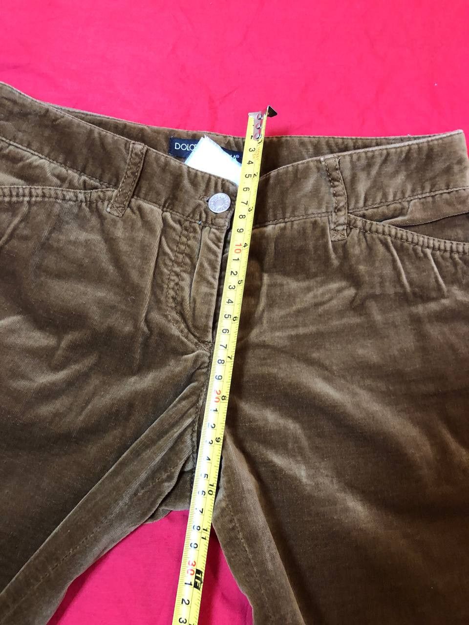 Dolce & Gabbana Dolce Gabbana vintage velvet casual luxury pants Size 26" / US 2 / IT 38 - 10 Thumbnail