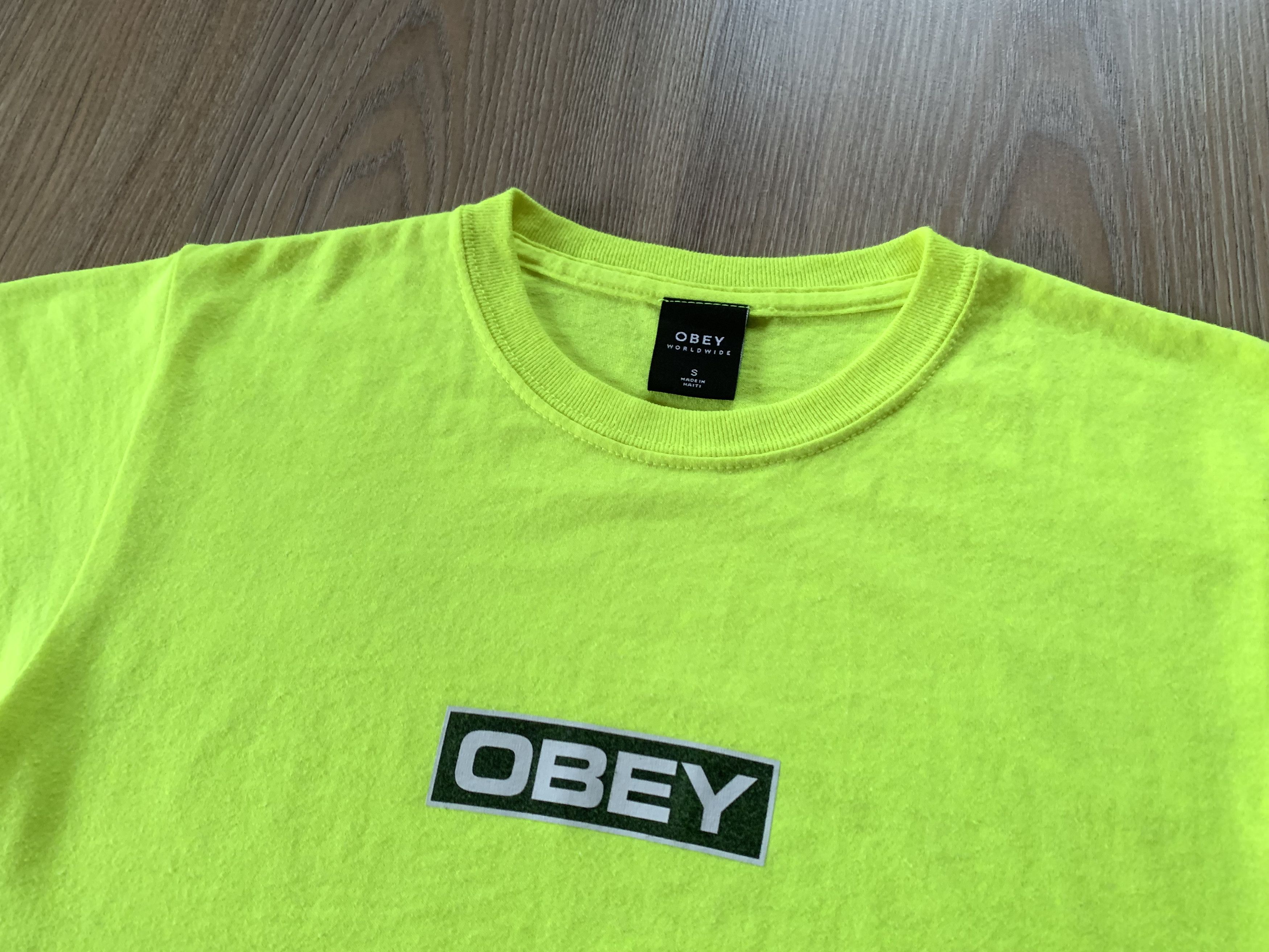 Mercedes-Benz × Tommy Hilfiger Obey Worldwide Womens Centr Logo Light Green T Shirt Size S / US 4 / IT 40 - 4 Thumbnail