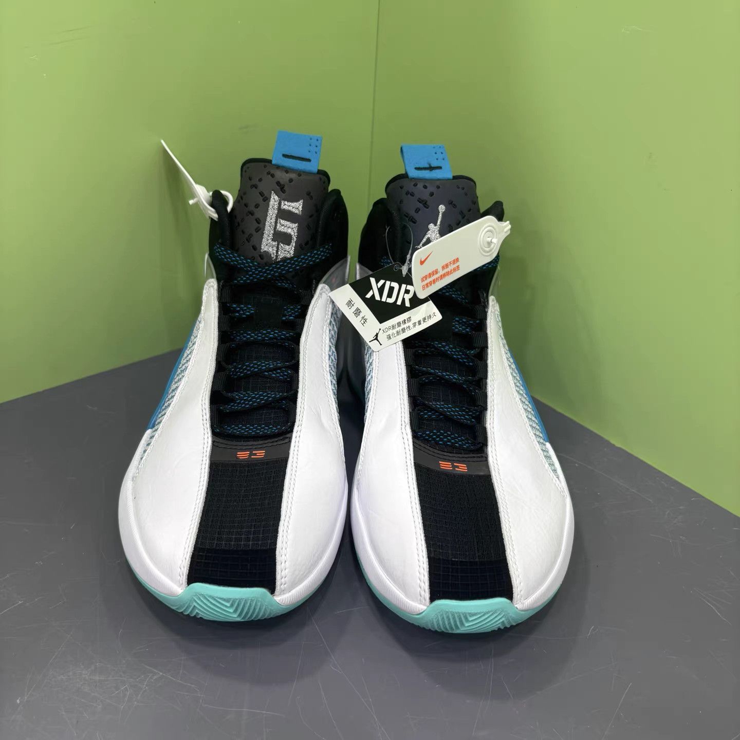 Jordan Brand Air Jordan "Morpho" Lake Green Basketball Shoes K15 Size US 10 / EU 43 - 2 Thumbnail