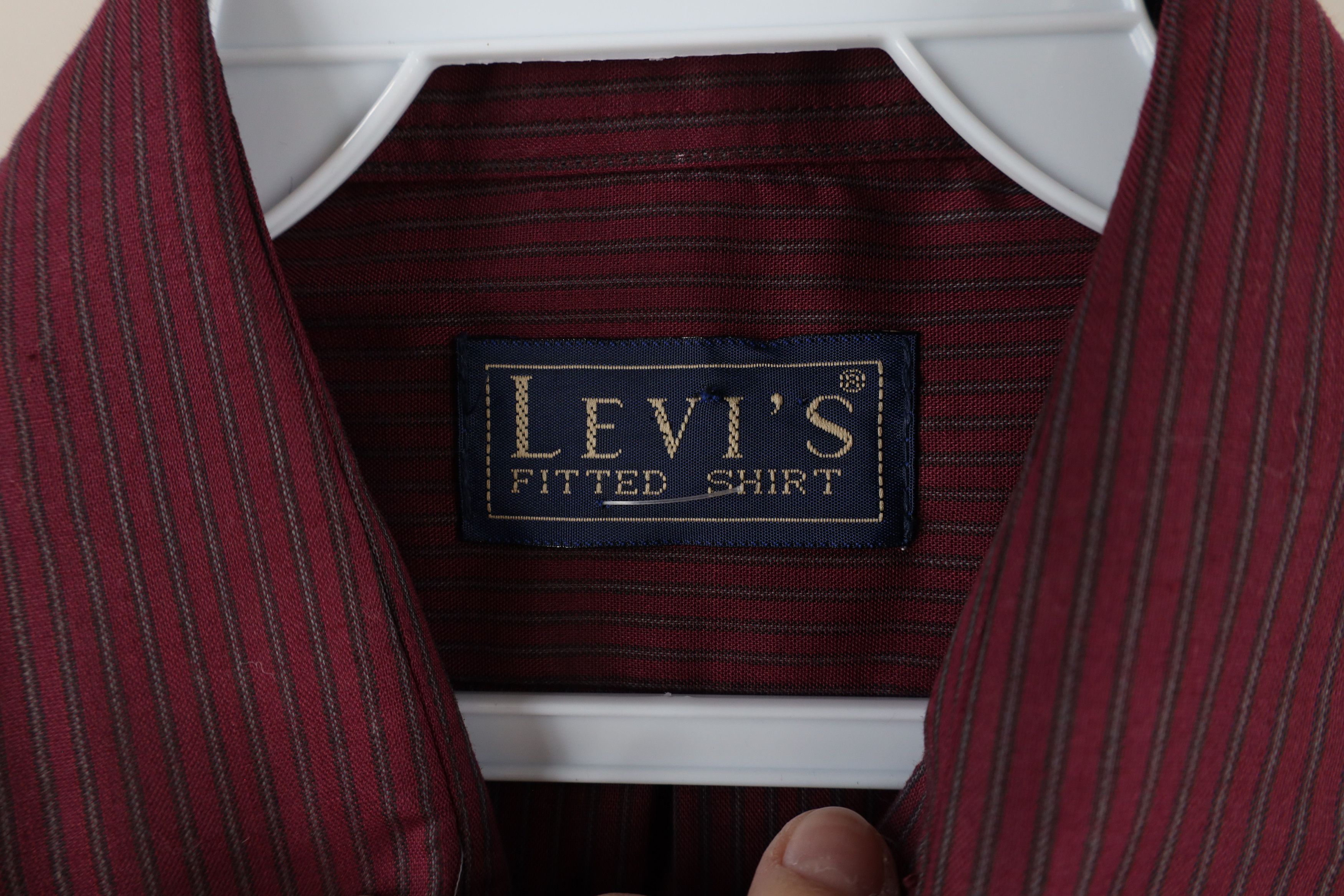 Levi's Deadstock Vintage 90s Levis Short Sleeve Button Shirt Size US M / EU 48-50 / 2 - 6 Thumbnail