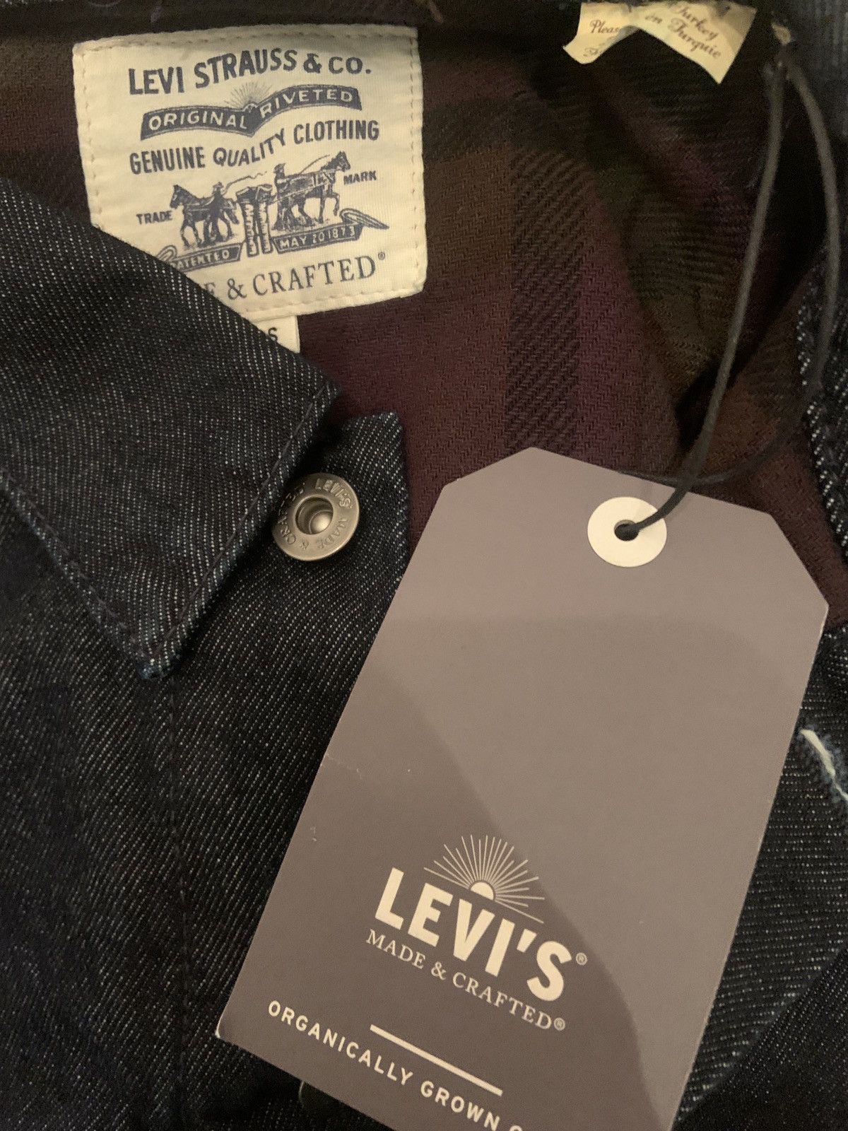 Levi's Made & Crafted Levi’s Made & Crafted Type II Trucker Indigo Rinse | NWT Size US S / EU 44-46 / 1 - 6 Thumbnail