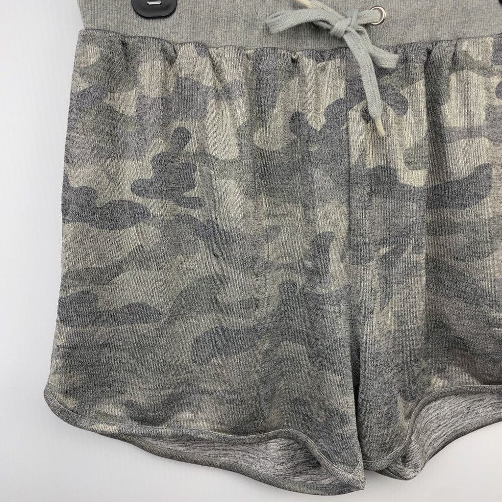 Rudsak RUDSAK Knitted Camo Shiny Boxing Athletic Gray Gold Shorts M Size 30" / US 8 / IT 44 - 4 Thumbnail