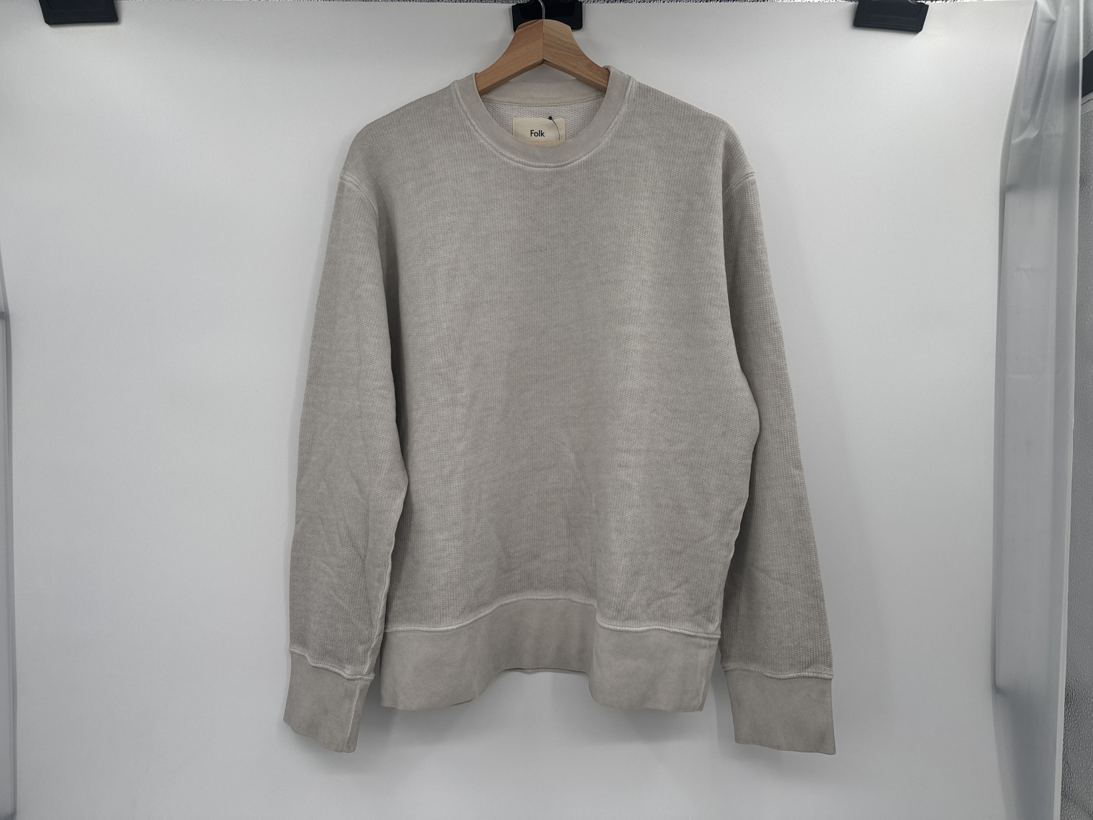Folk Folk Boxy Sweat - Pebble Size US M / EU 48-50 / 2 - 1 Thumbnail
