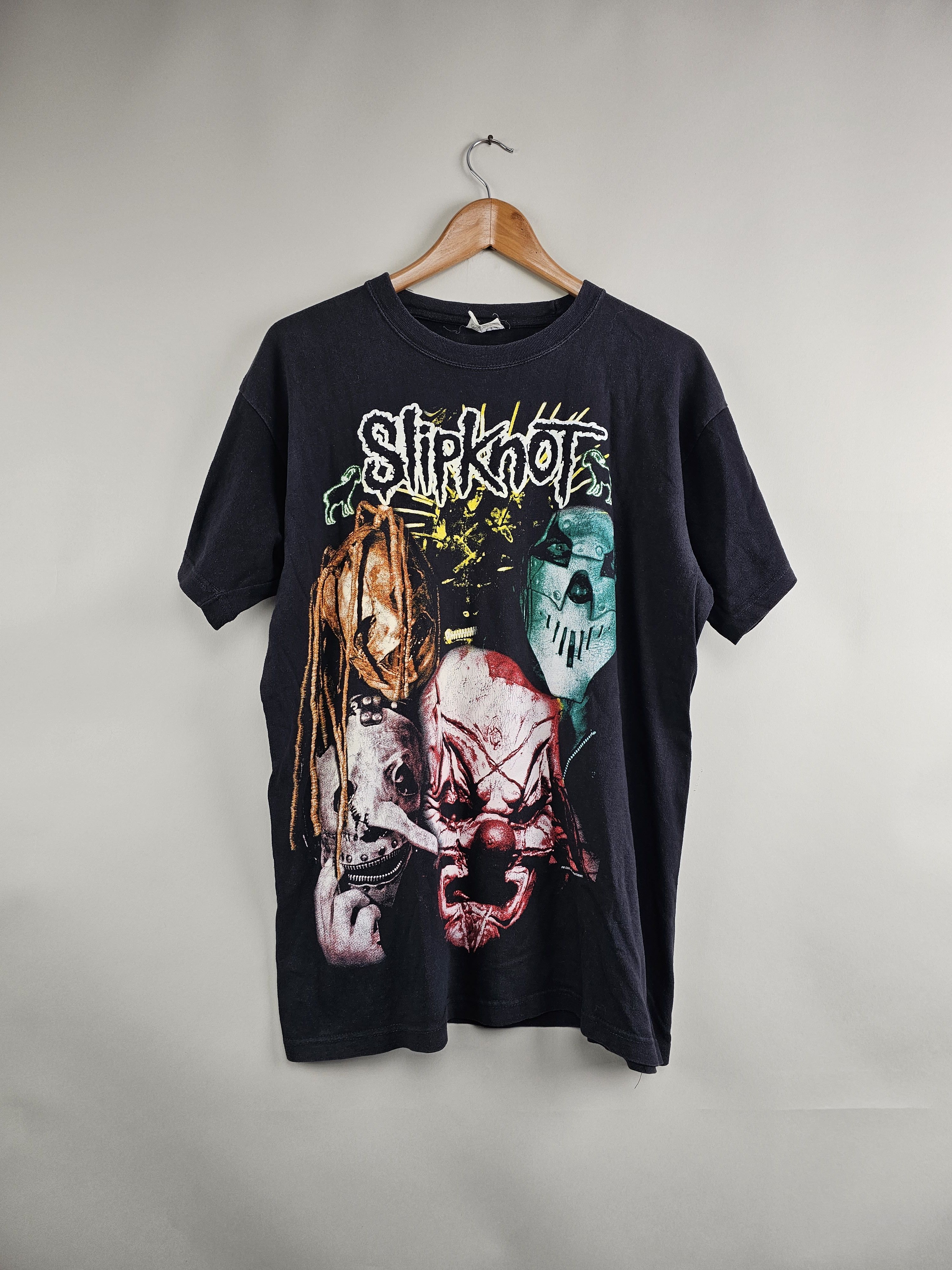 Band Tees × Vintage 2001 Slipknot Iowa 90s vintage Nu metal XL 22" 29" Size US XL / EU 56 / 4 - 7 Thumbnail