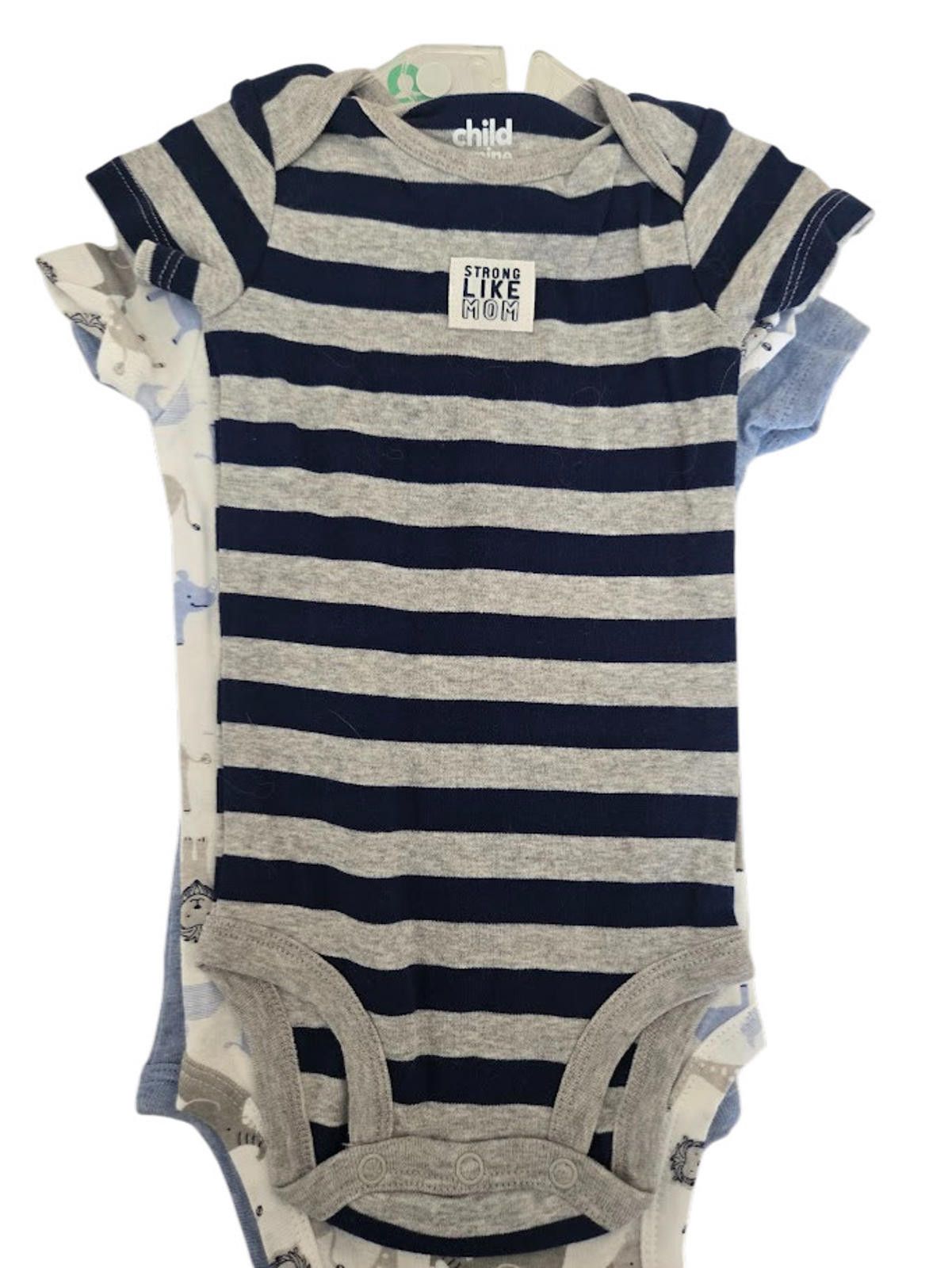 Other Carter's Child of Mine Boys Bodysuits Short Sleeved NWT Size ONE SIZE - 3 Thumbnail