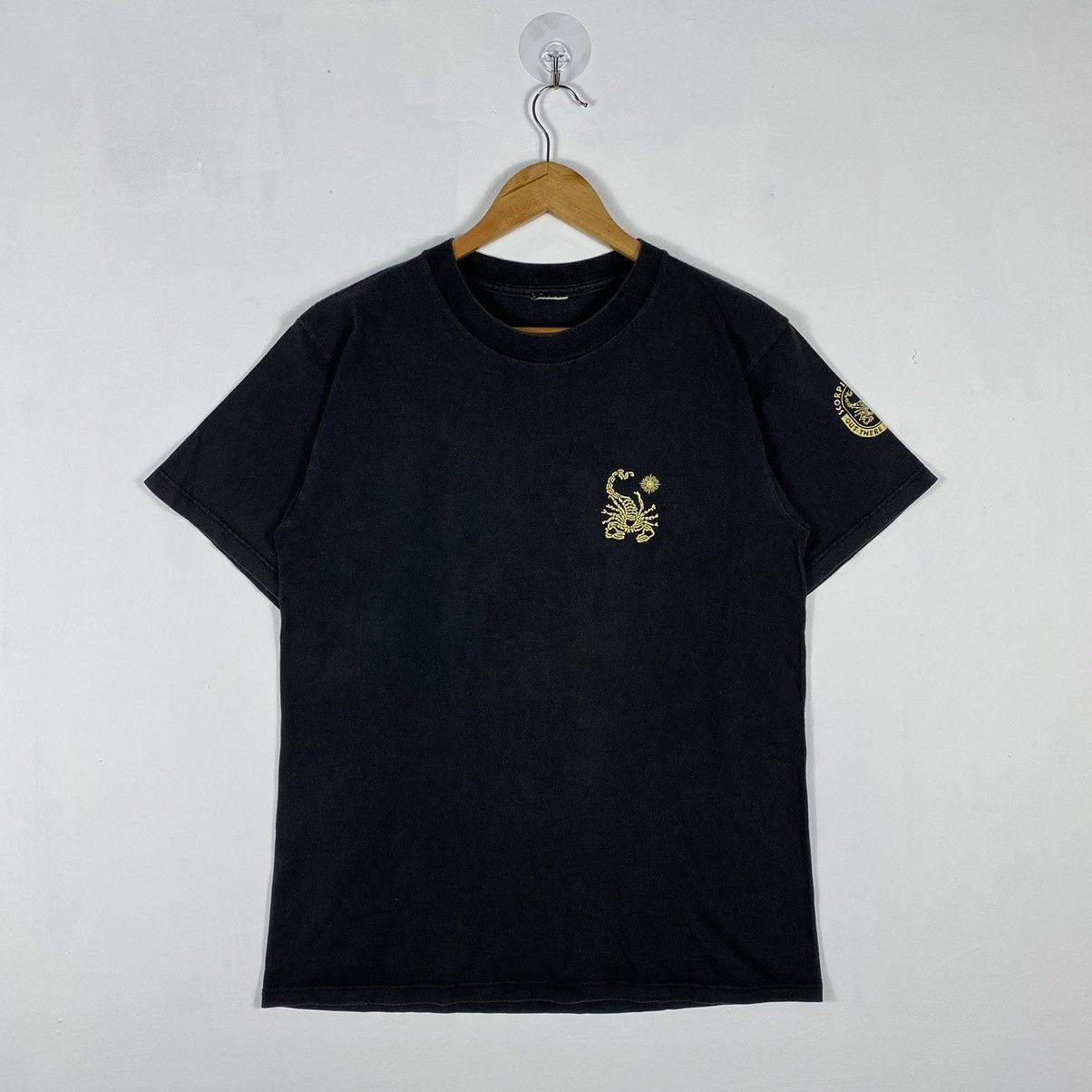 Vintage Vintage 90's SCORPION BAY Hecho En Mexico Graphic Surf Tee Size US M / EU 48-50 / 2 - 5 Thumbnail
