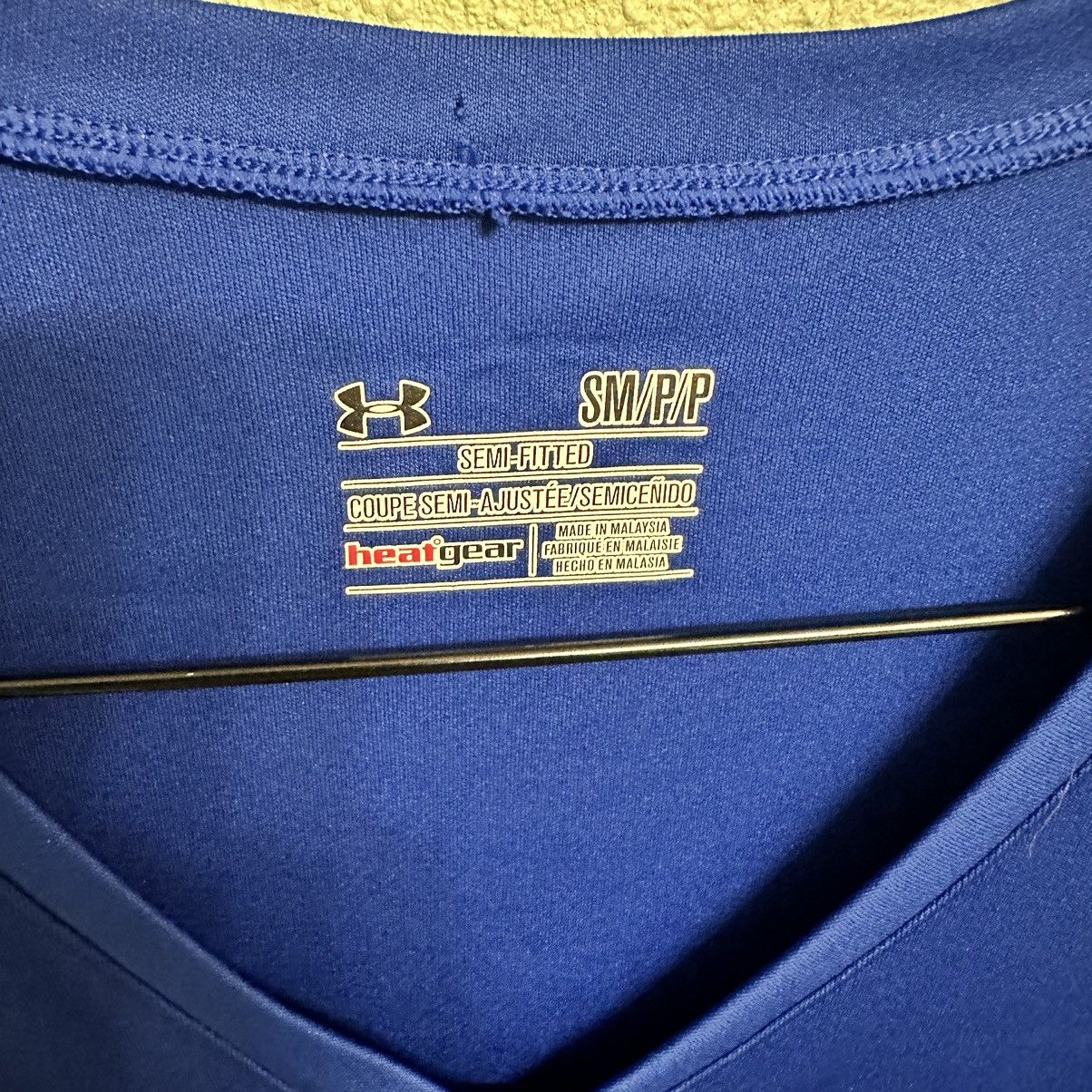 Under Armour Under Armour Blue Women’s Short Sleeve Tee Size S / US 4 / IT 40 - 3 Thumbnail
