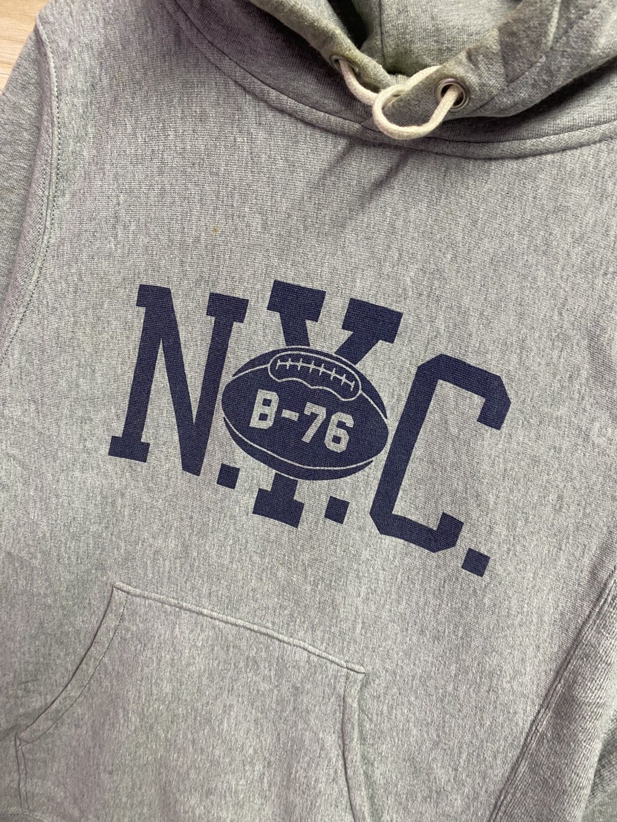 Beams Plus Beams x NYC Amarican football big logo hoodie Size US XL / EU 56 / 4 - 2 Thumbnail