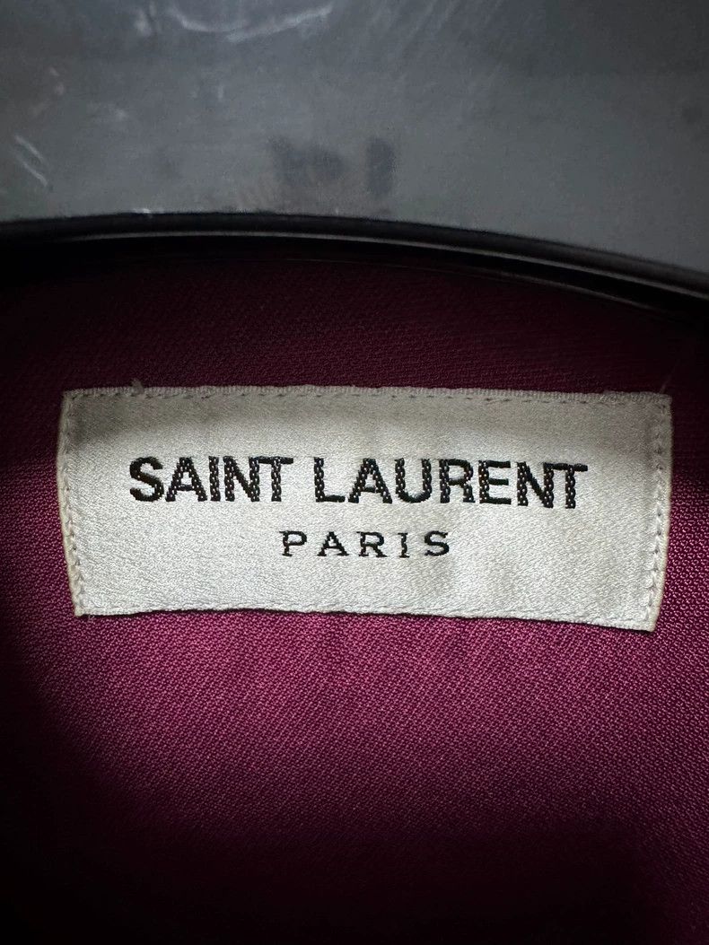 Saint Laurent Paris Saint Laurent Paris 16fw show style palace gold thread red Size US S / EU 44-46 / 1 - 6 Thumbnail