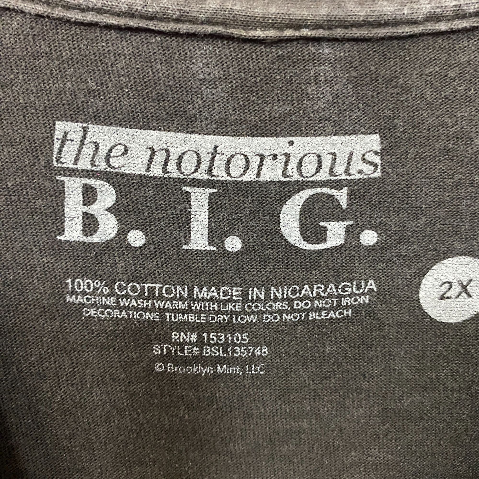 Rap Tees The Notorious B.I.G. King of Brooklyn Big T-shirt 2XL Size US XXL / EU 58 / 5 - 4 Thumbnail