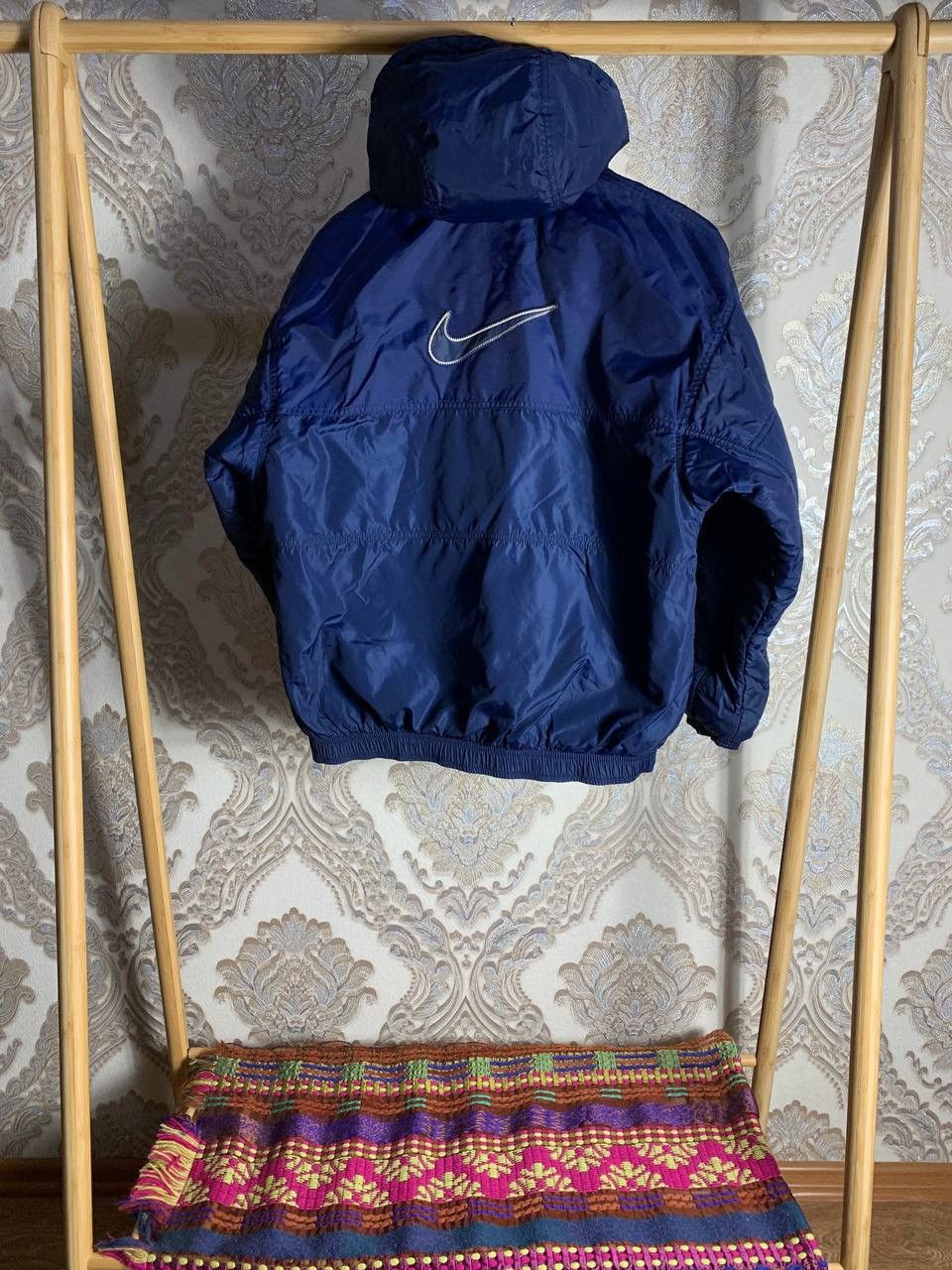 Nike × Vintage VERY RARE NIKE DOWN LIGHT JACKET BIG LOGO SWOOSH Y2K 90s SK8 Size US S / EU 44-46 / 1 - 1 Thumbnail
