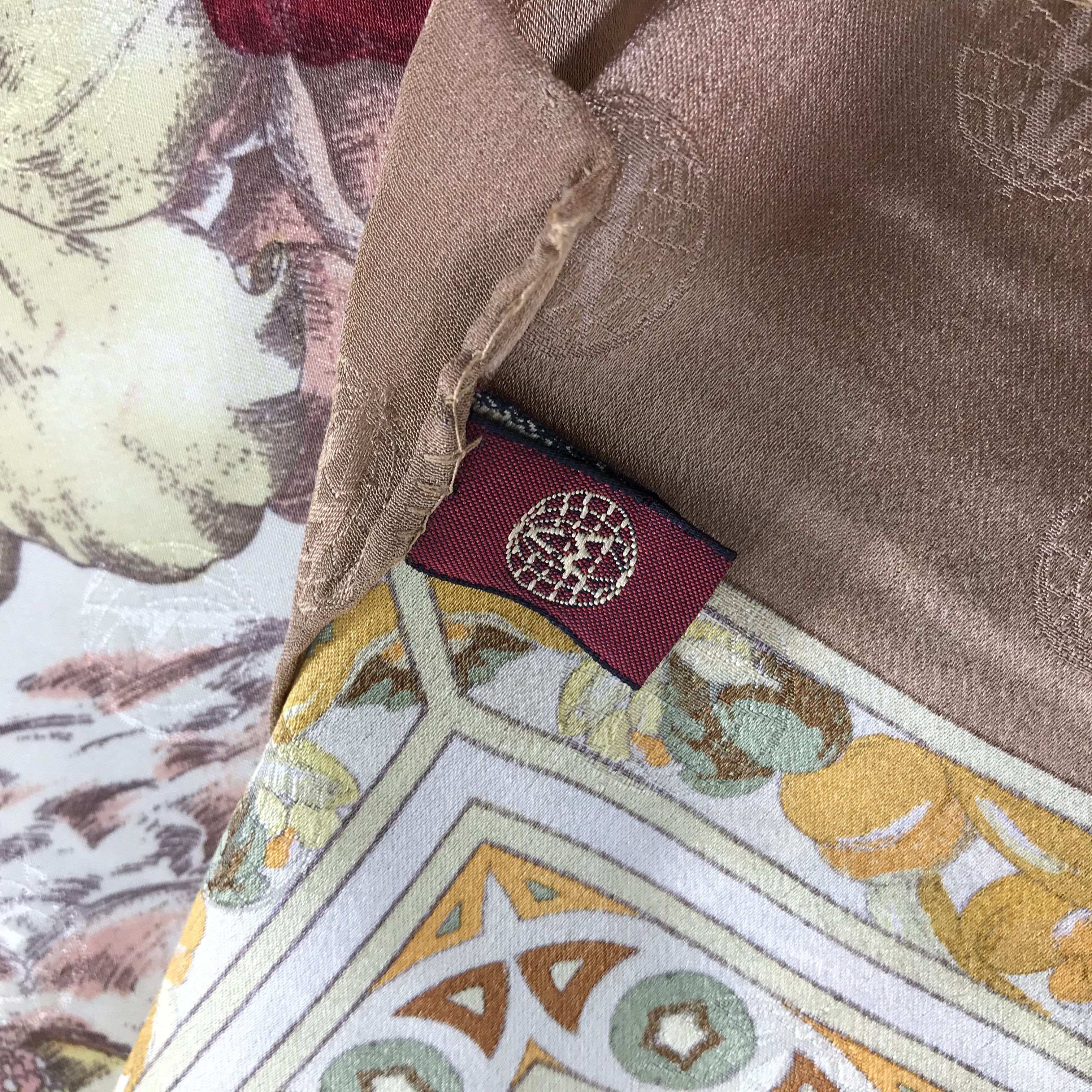 Alviero Martini Vintage Alviero Martini Silk Scarf Size ONE SIZE - 5 Thumbnail