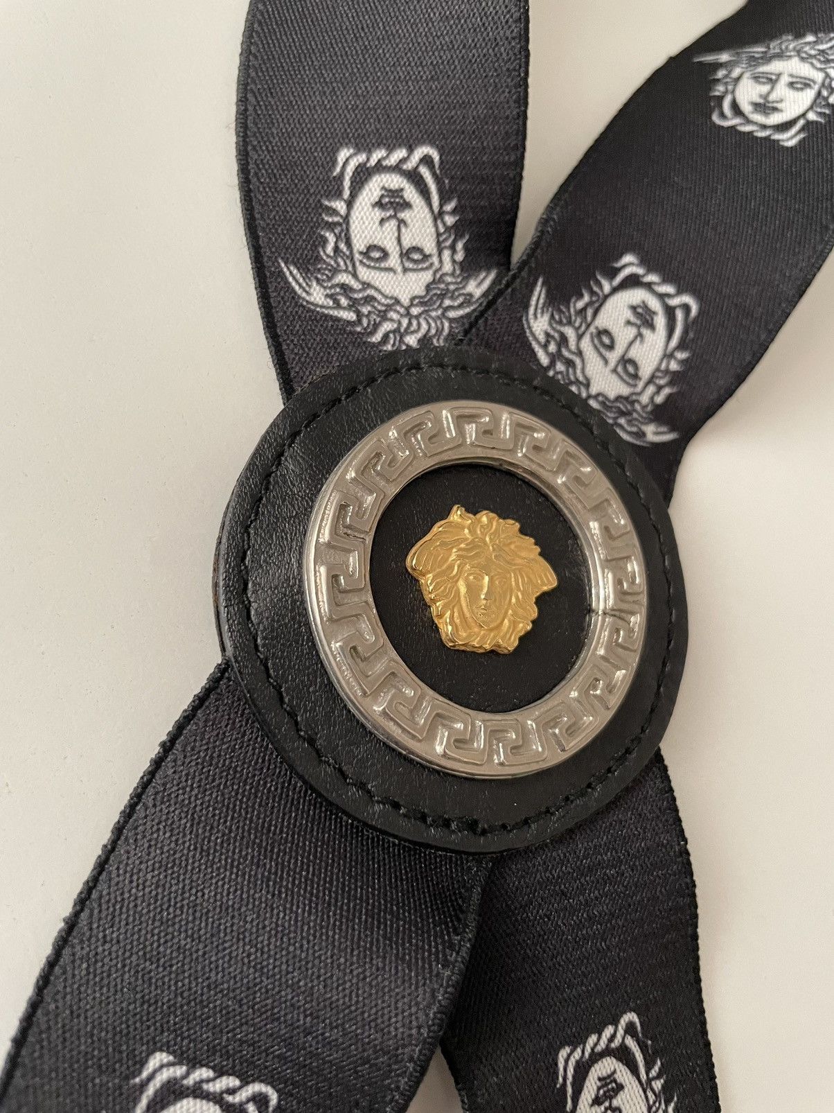 Versace Vintage Gianni Versace Black & White Medusa