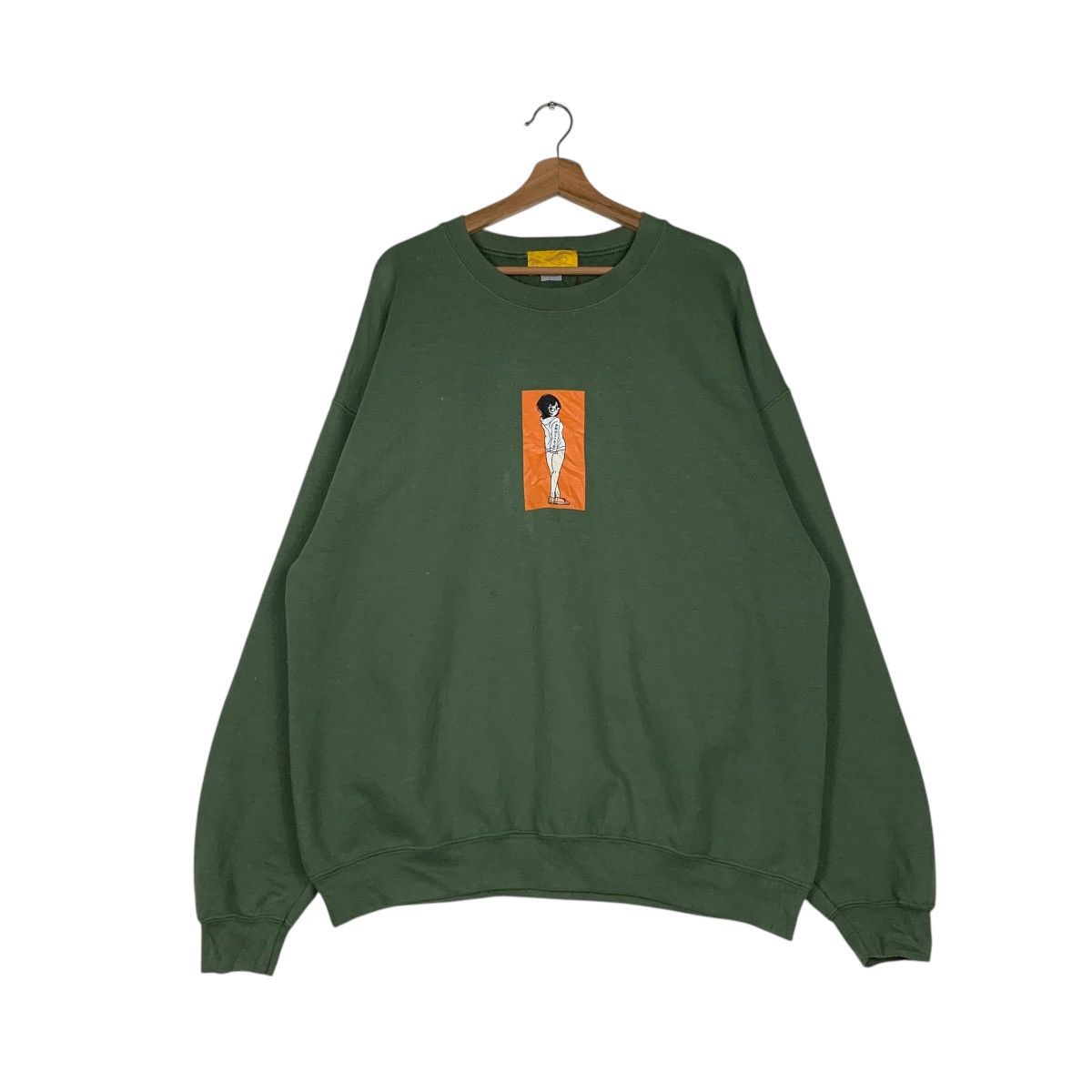 Anime SHONEN JETTER Erotic Graphics Printed Sweatshirt #1503-C67 Size US XL / EU 56 / 4 - 1 Thumbnail