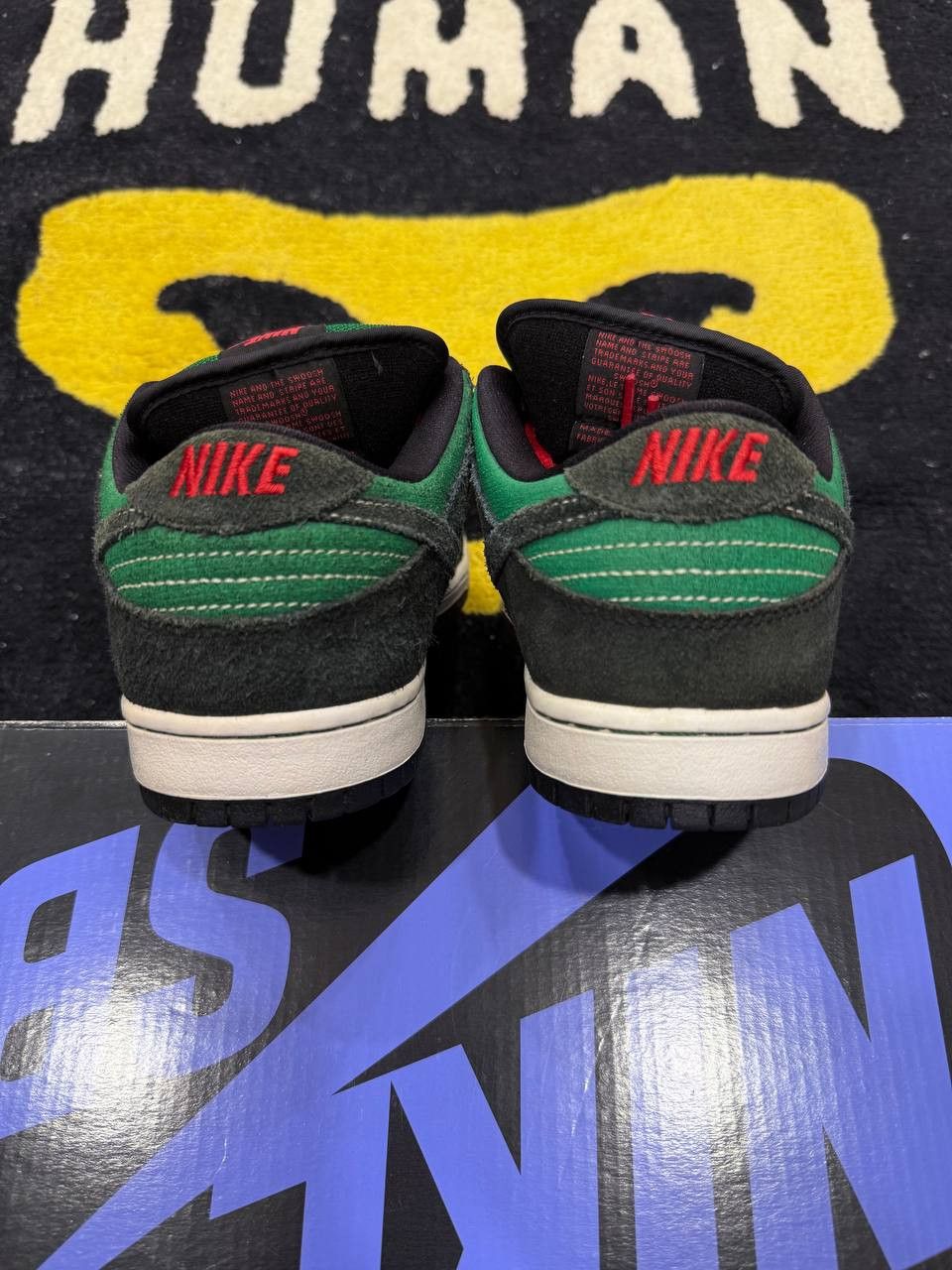 Nike Nike SB Dunk Low Pine Green Black (2012) 313170-306 Size US 8.5 / EU 41-42 - 5 Thumbnail