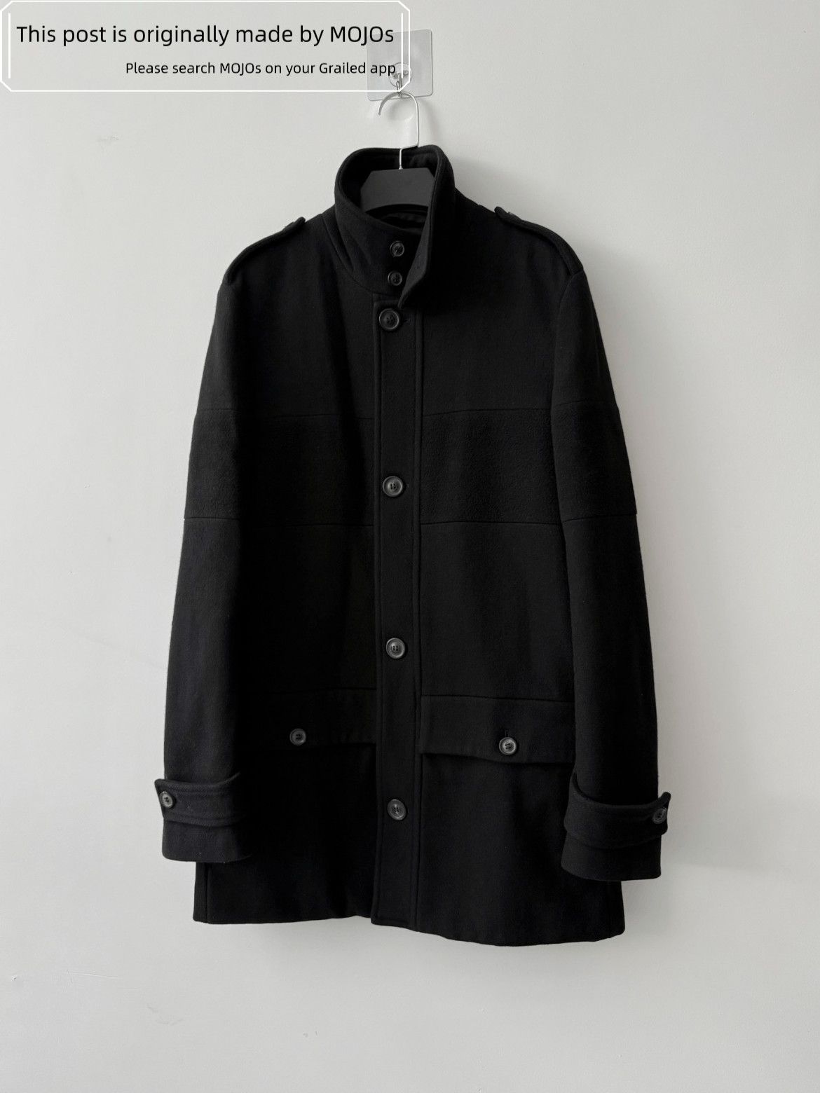 Maison Margiela Sz 46 Maison Margiela 10AW High Neck Coat Size US S / EU 44-46 / 1 - 2 Thumbnail