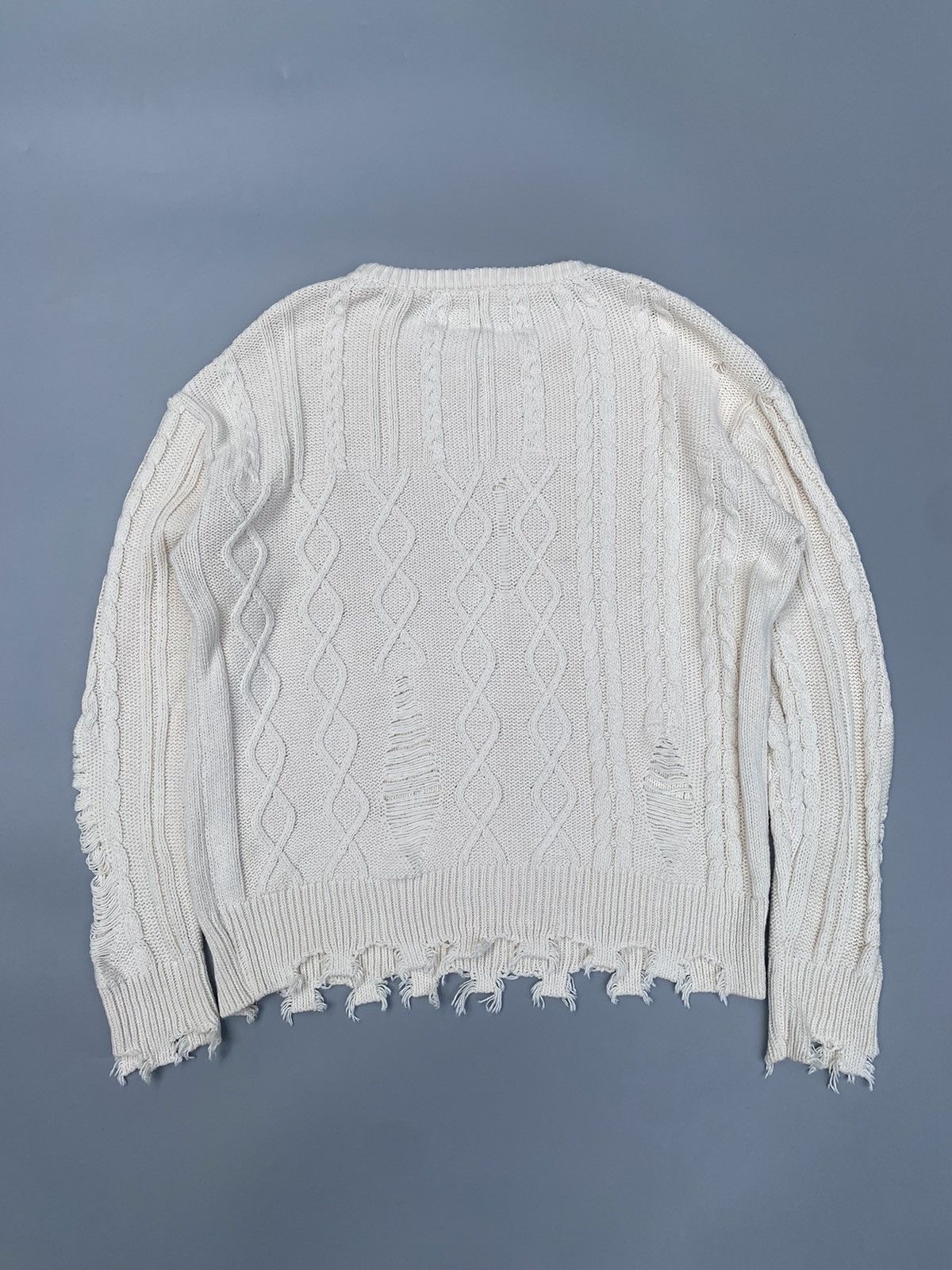 KYE 2023 Kye Destroyed DNA-Knit Sweater Size M / US 6-8 / IT 42-44 - 2 Thumbnail